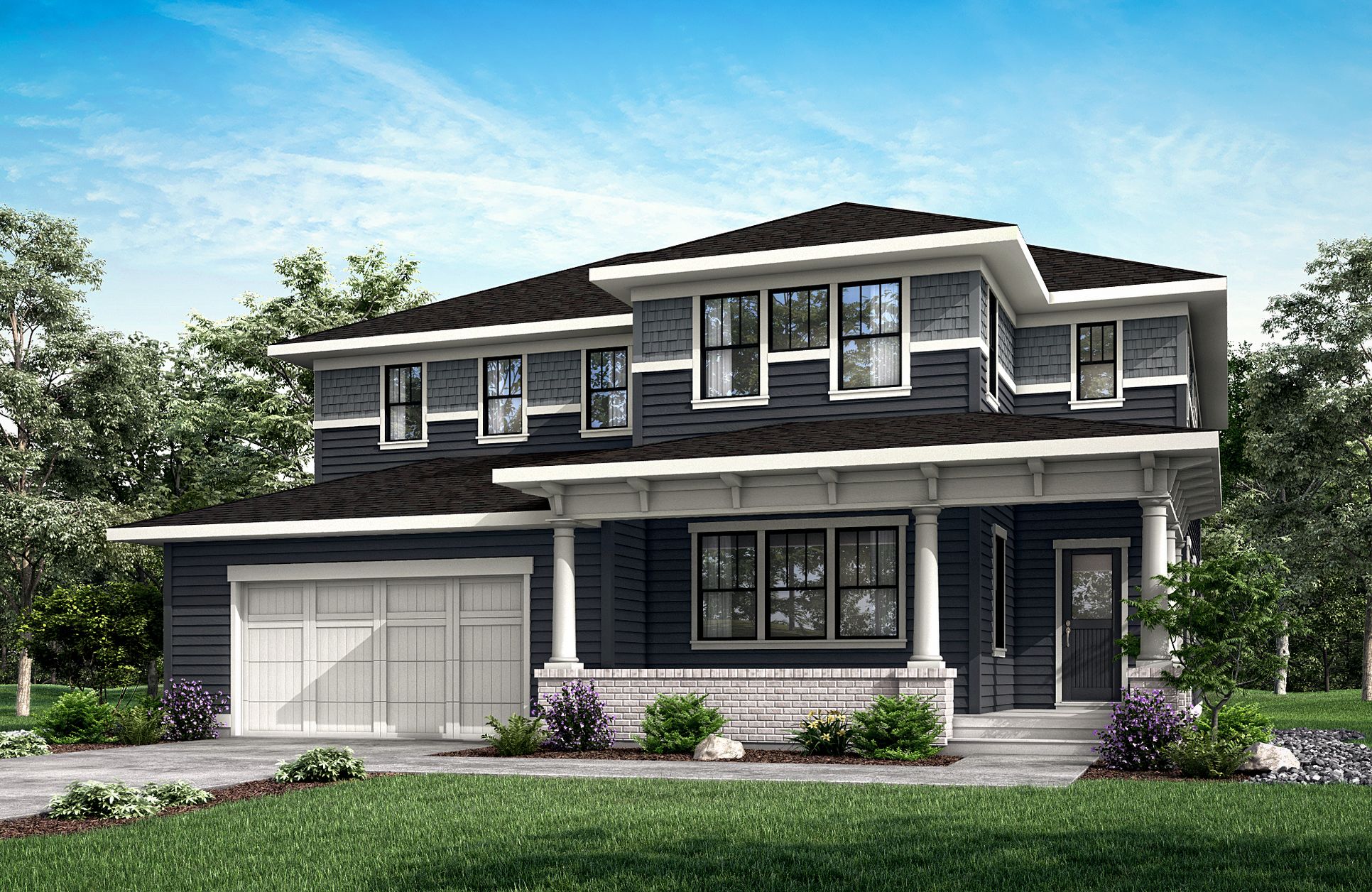 Exterior:ELEVATION D (FOURSQUARE)