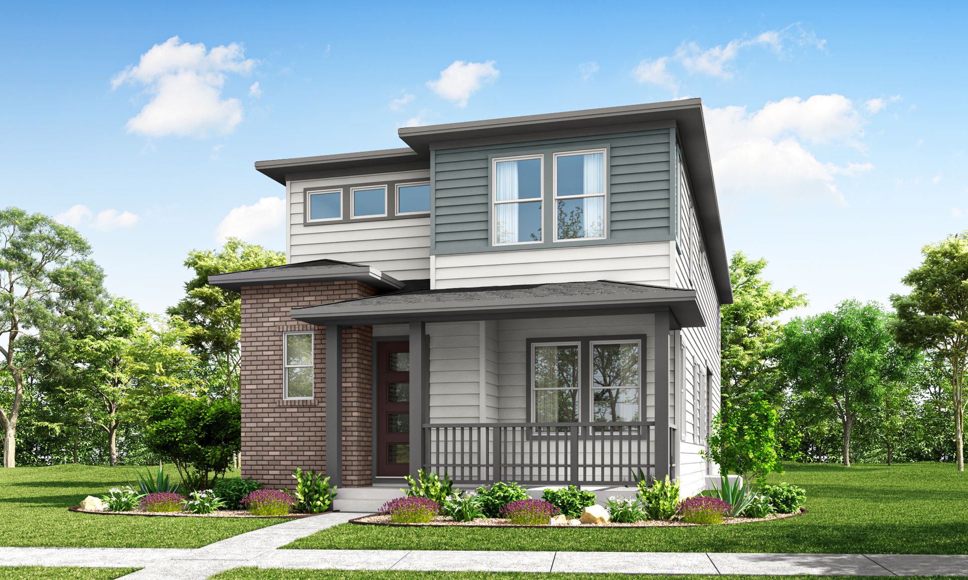 Exterior:ELEVATION E (PRAIRIE)