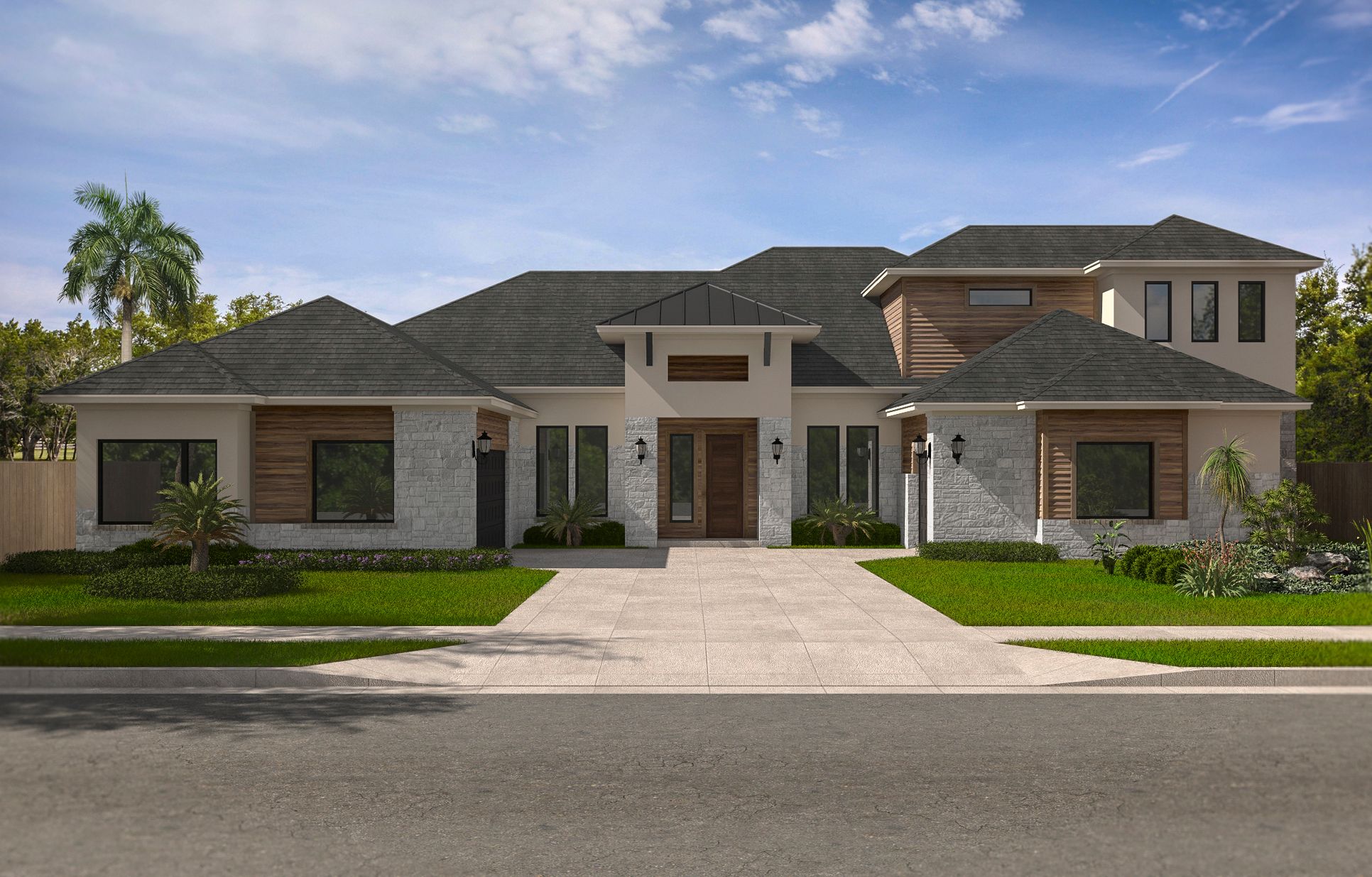 Exterior:Bulverde II Elevation 3