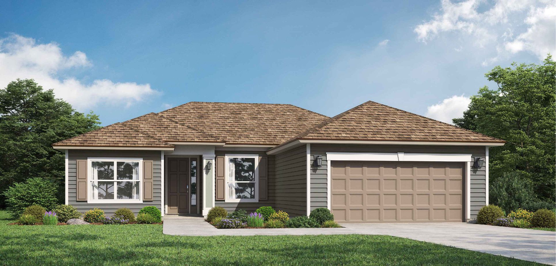 Elevation A:Briarwood