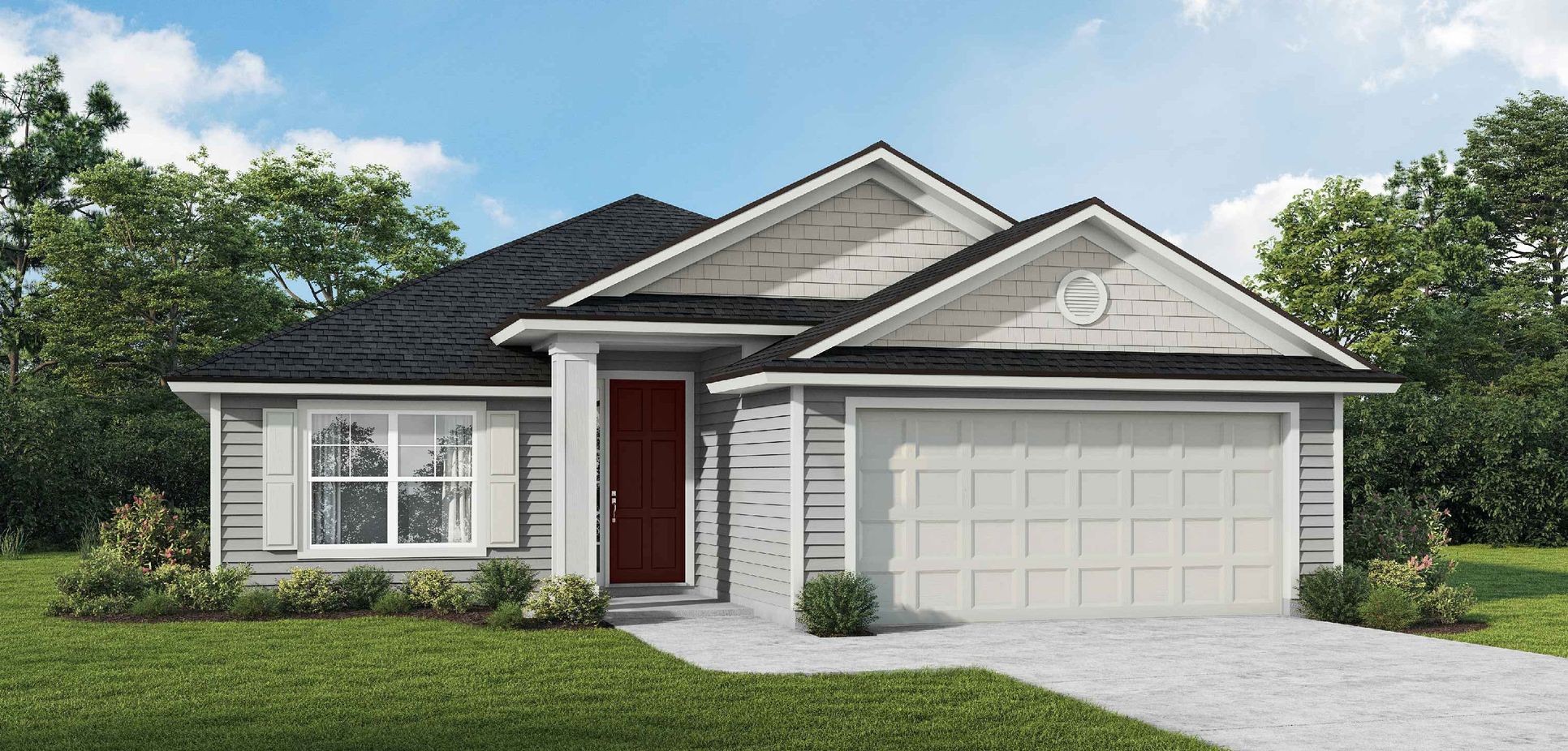 Elevation B:Hillcrest