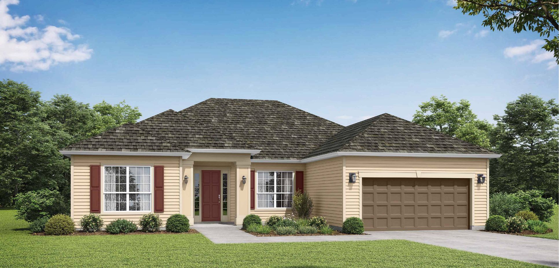Elevation A:Ridgecrest