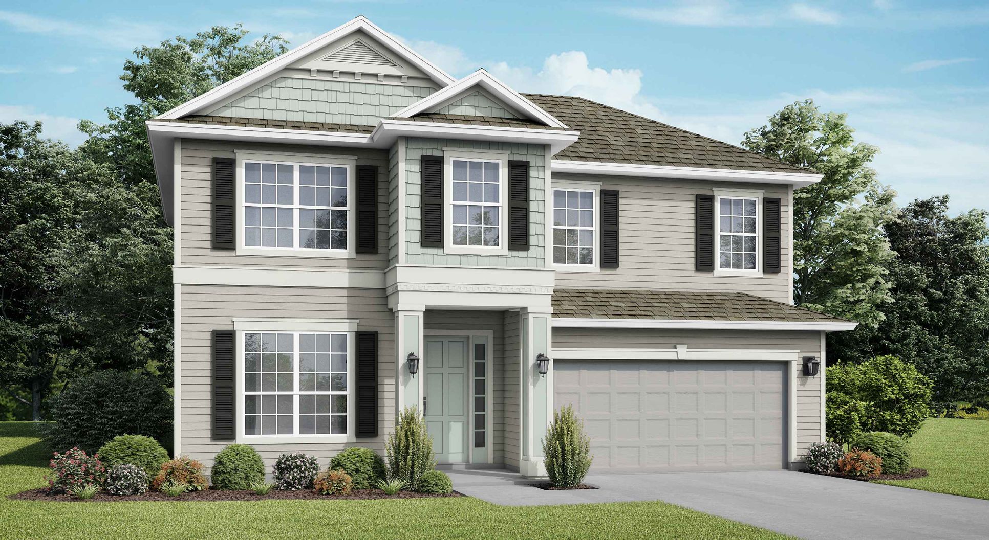 Elevation A:Rockdale