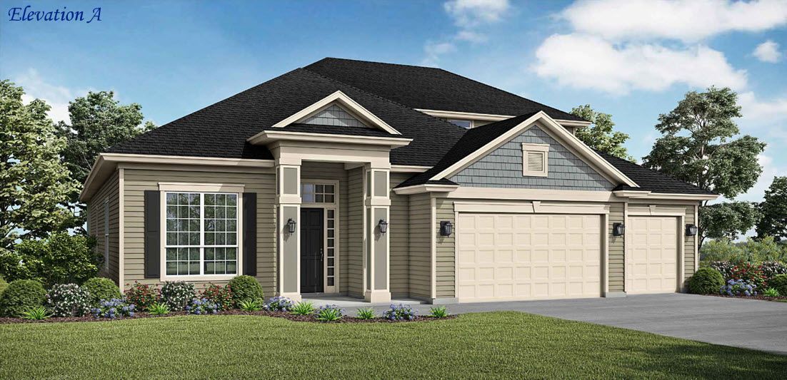 Elevation A:Bennington