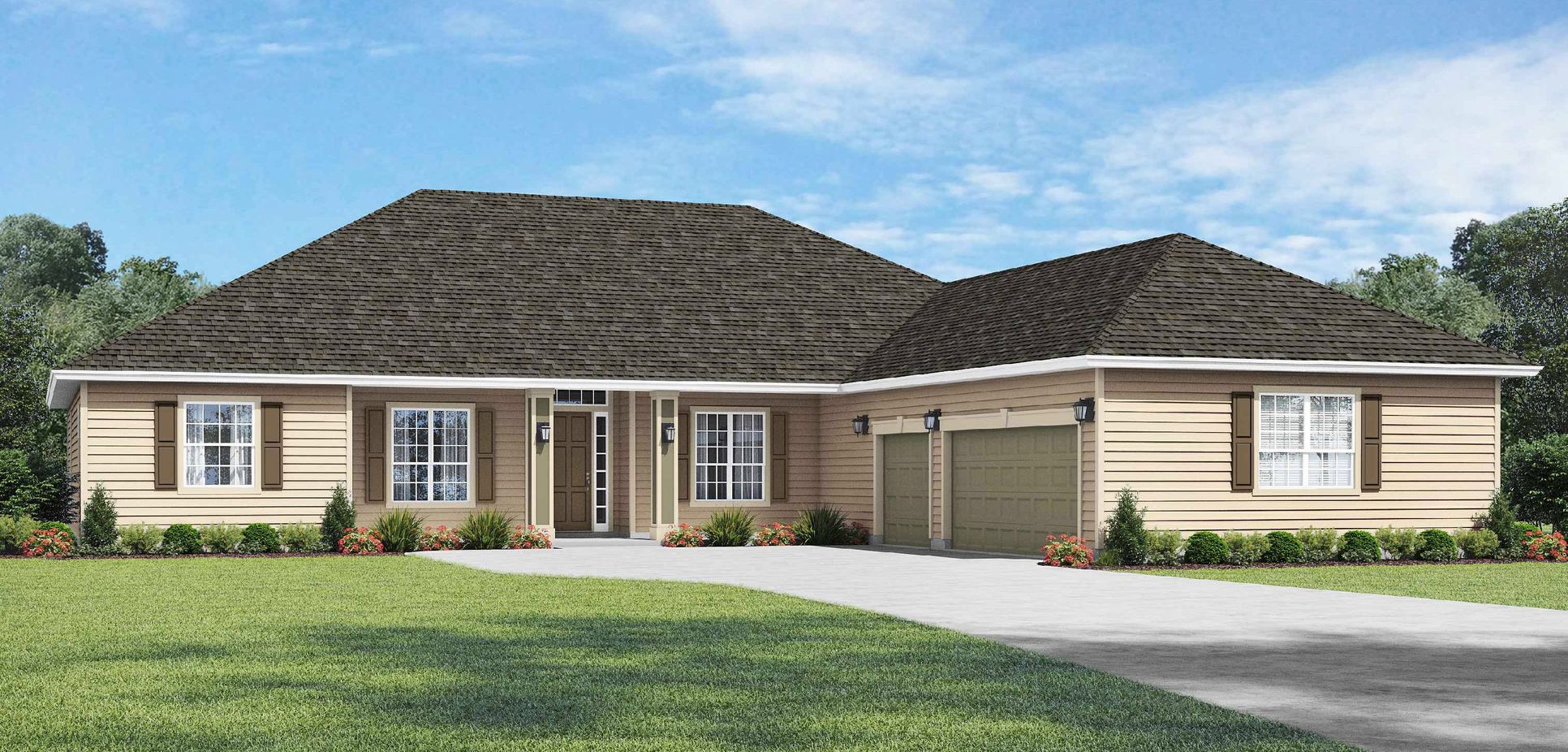 Elevation A:Deercreek