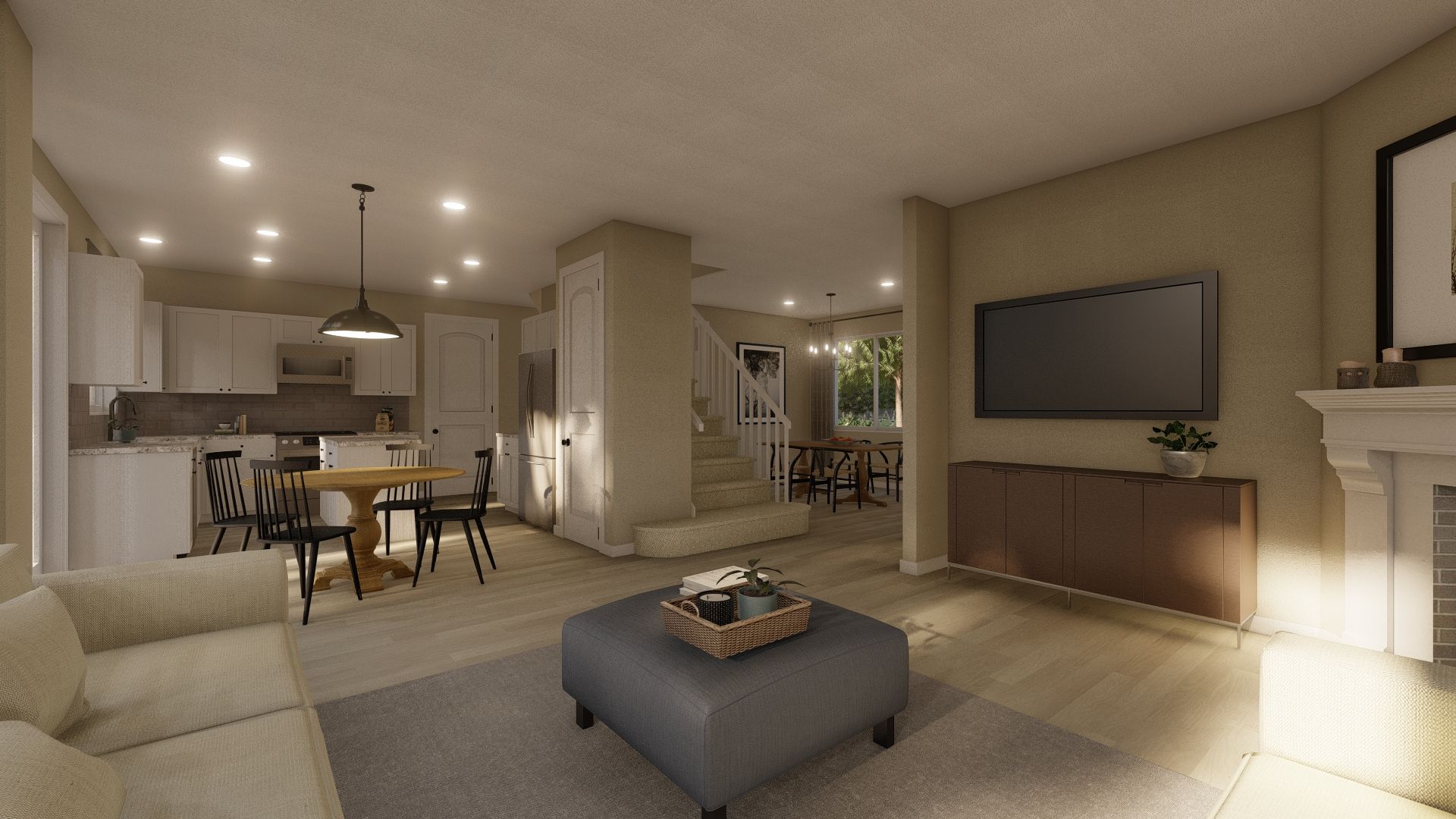 Plan 5 Living Room:Plan 5 Living Room