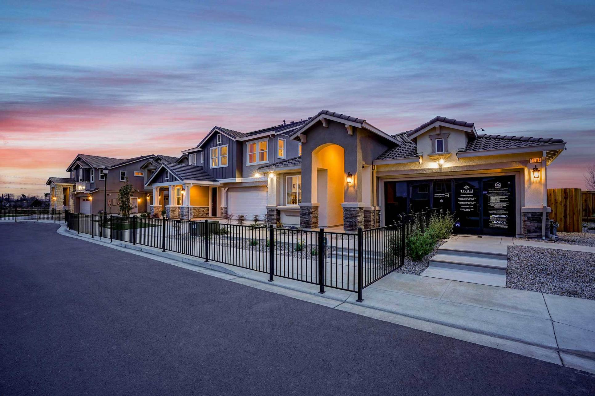 Tivoli at Tuscany Meadows:Model Homes