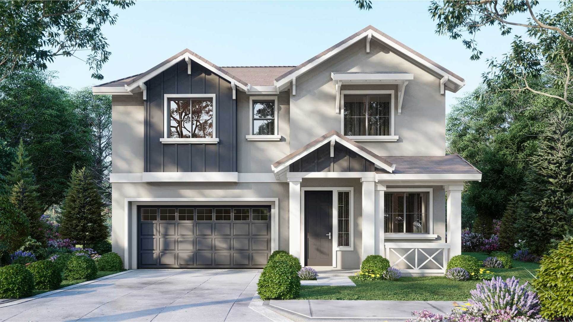Elevation A:Residence 3