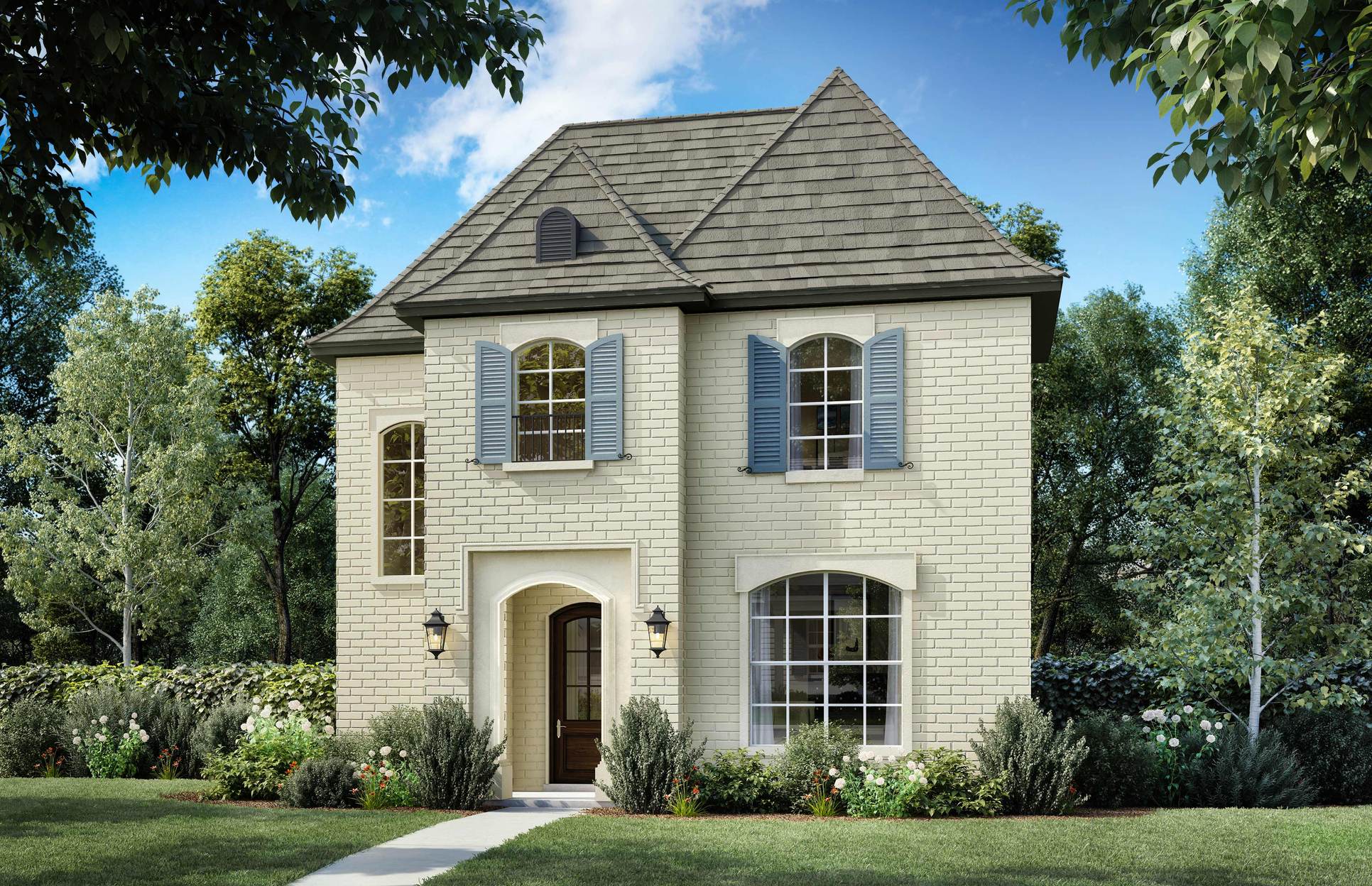 Exterior:French Eclectic