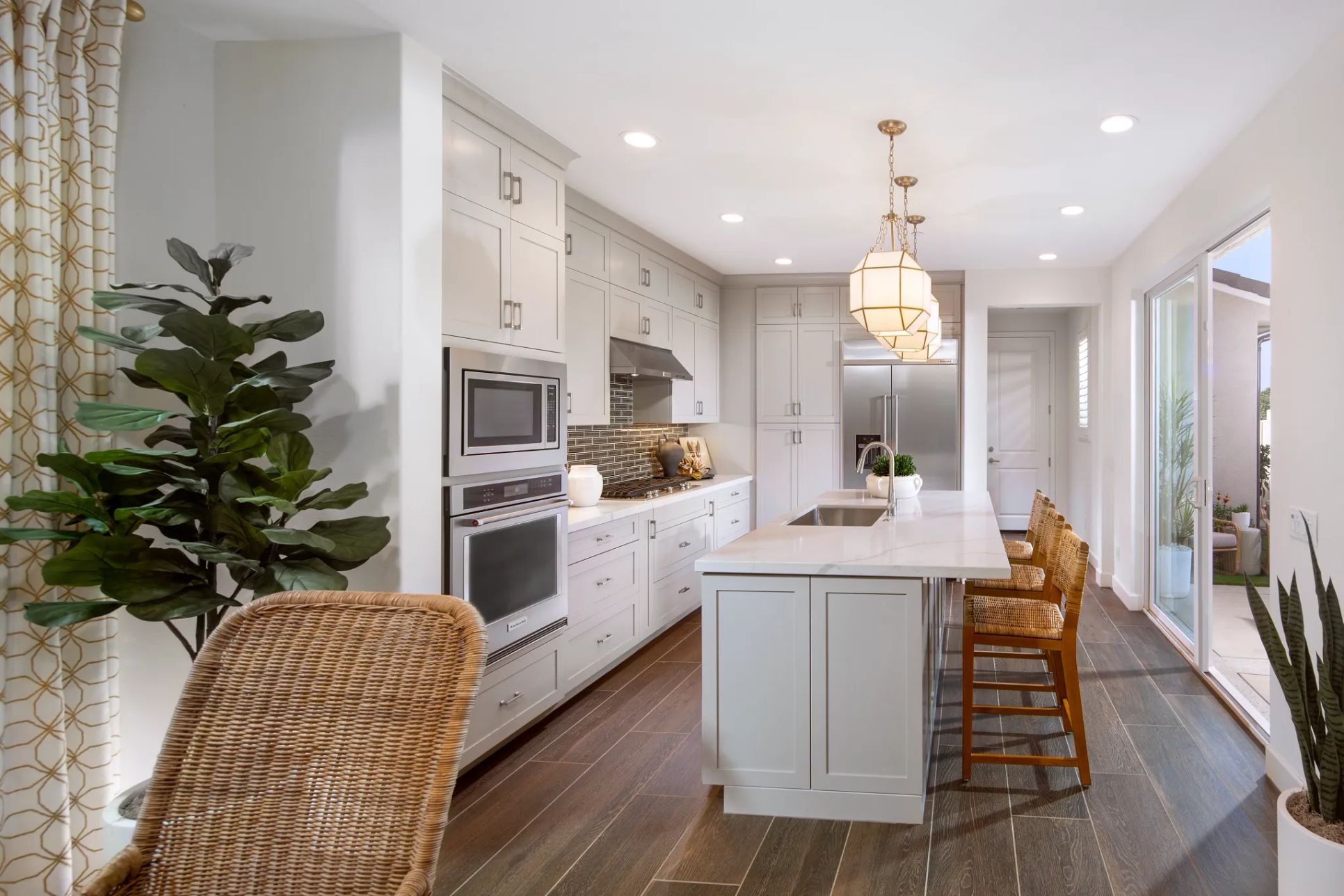 Plan 1 Kitchen:Plan 1 Model Kitchen