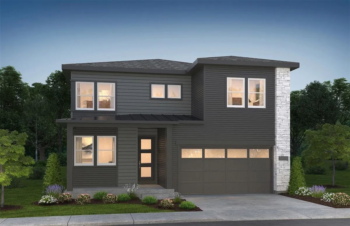 Canyons Portrait Brooklyn Exterior B:Exterior B - Color Scheme #7