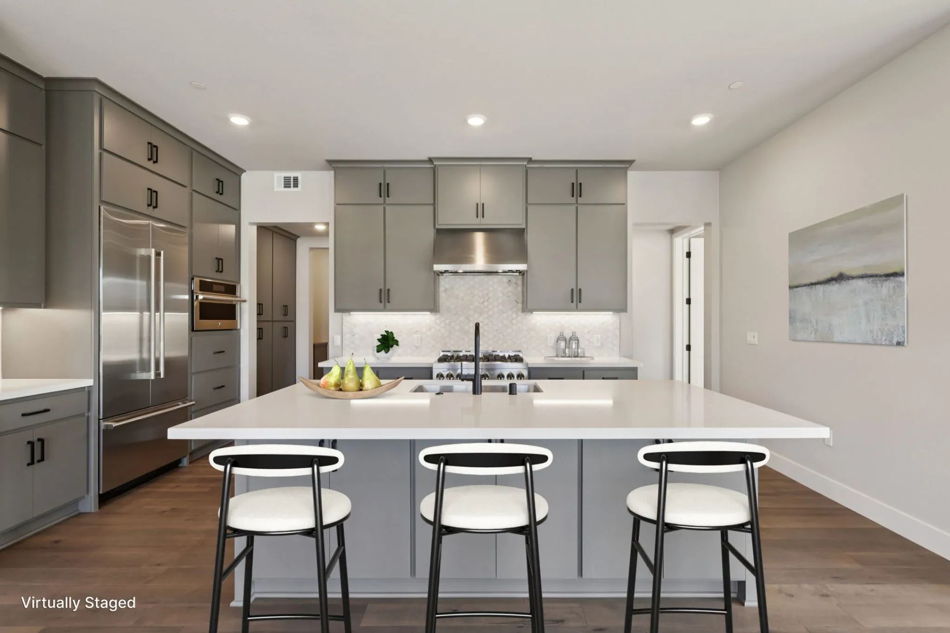 Rooftops Homesite 904 Kitchen Virtually Staged:Rooftops Homesite 904 Kitchen Virtually Staged