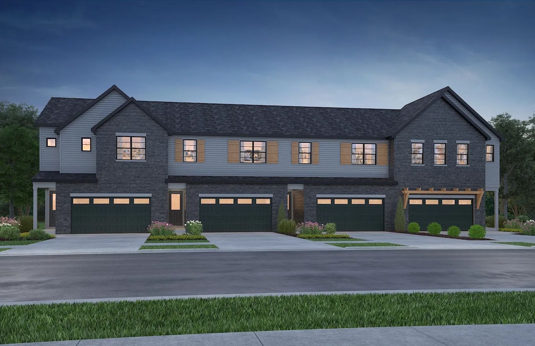 35eighty Townes Exterior Rendering
