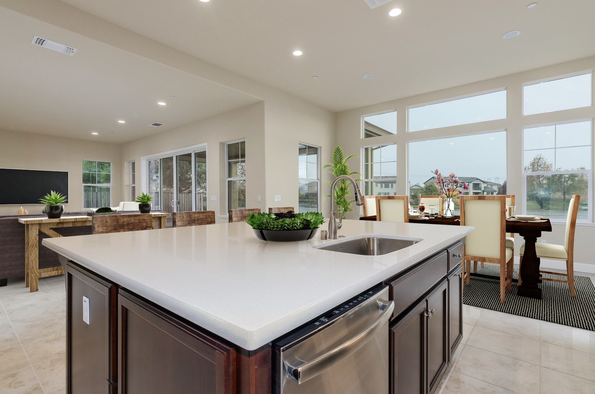 Shoreline Plan 3 and 4 Summer Lake Kitchen