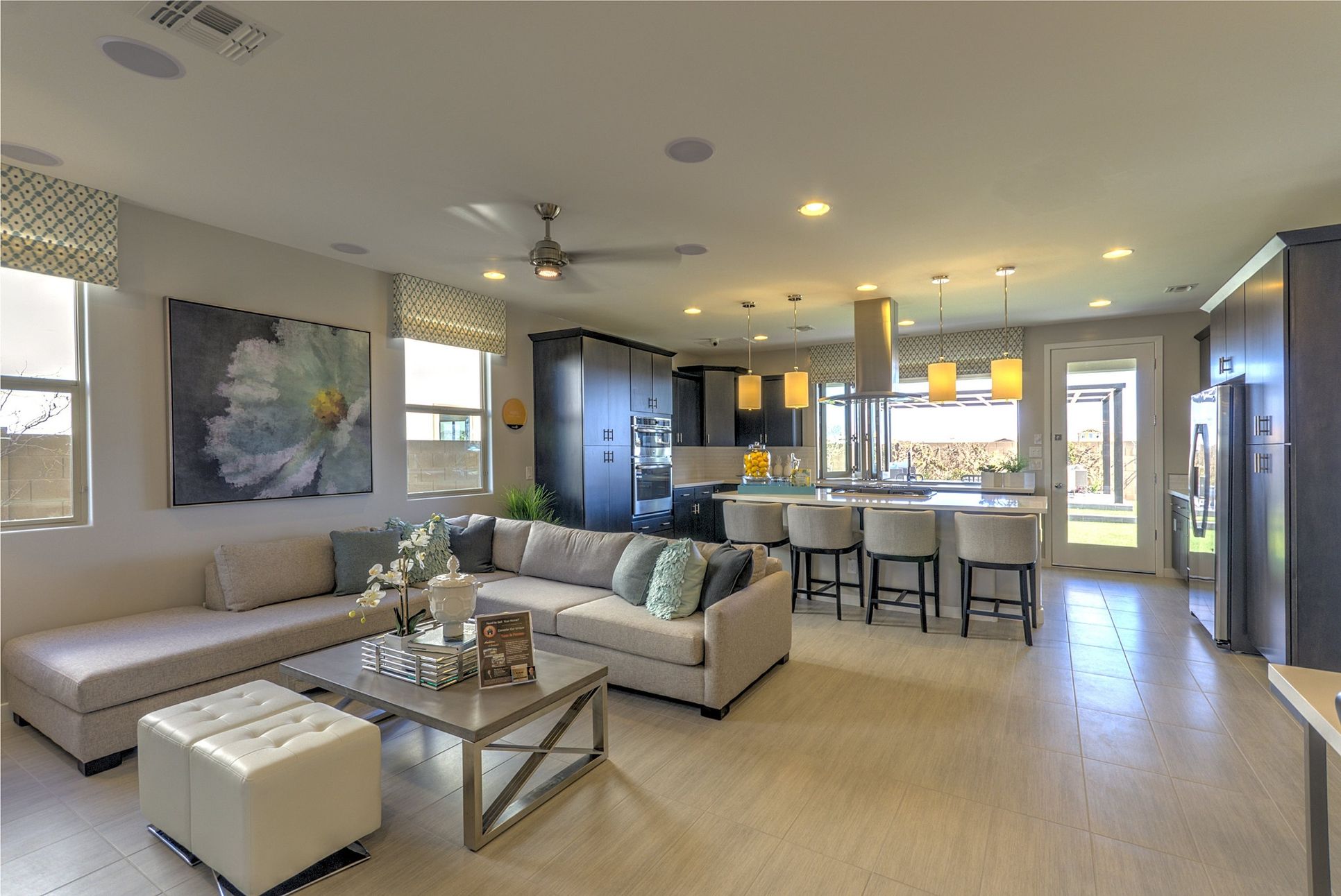 Hope Plan Great Room and Kitchen