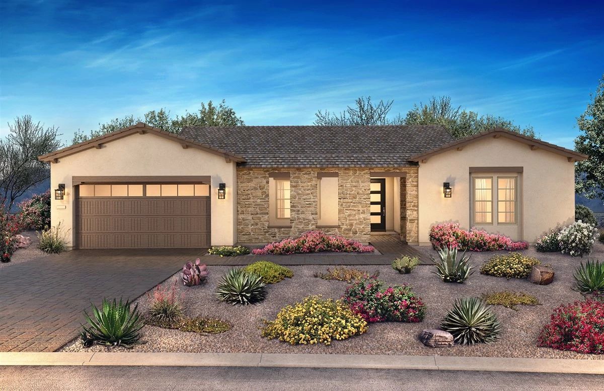 Hacienda Ranch Exterior, Color 5:Hacienda Ranch Exterior, Color 5