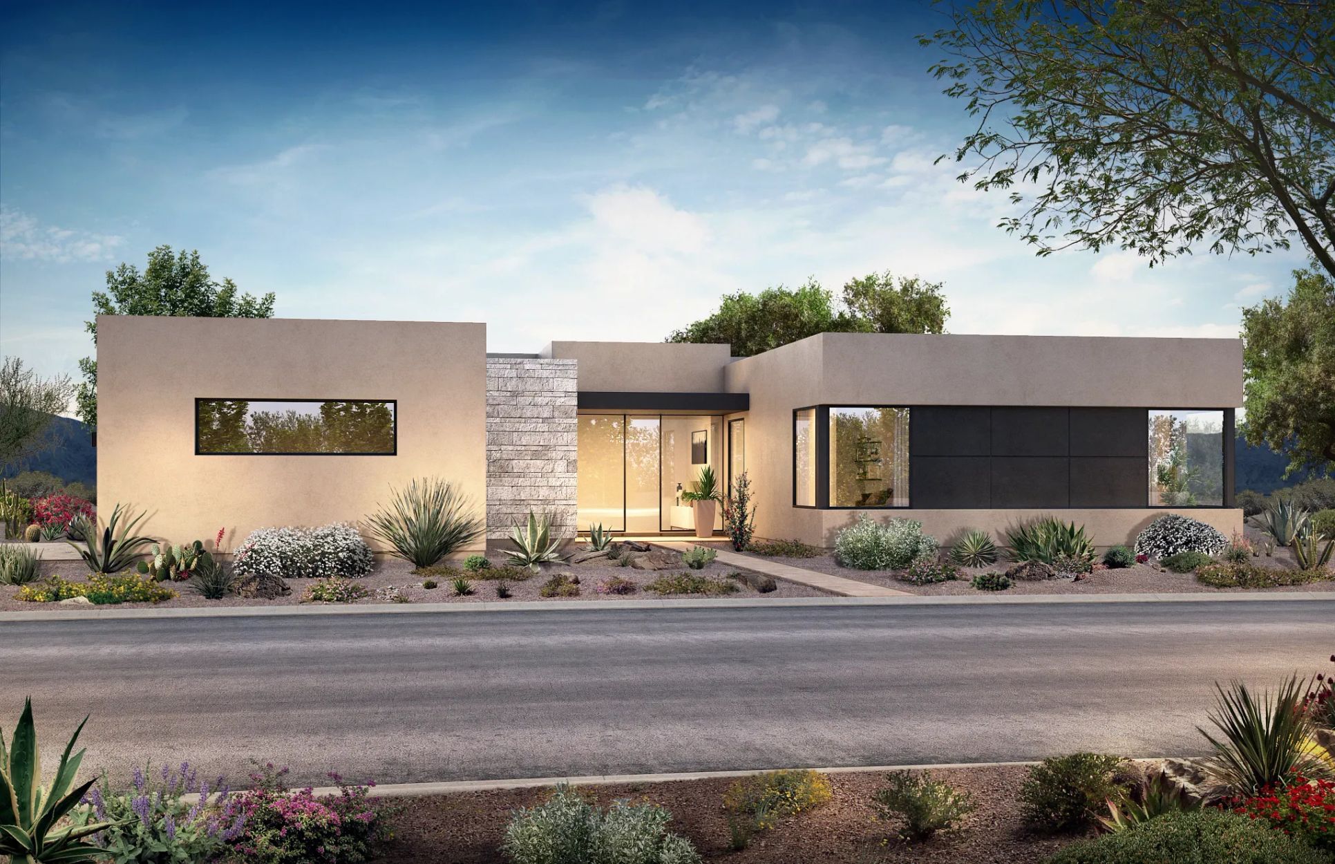 Exterior A: Desert Adobe:Exterior A: Desert Adobe