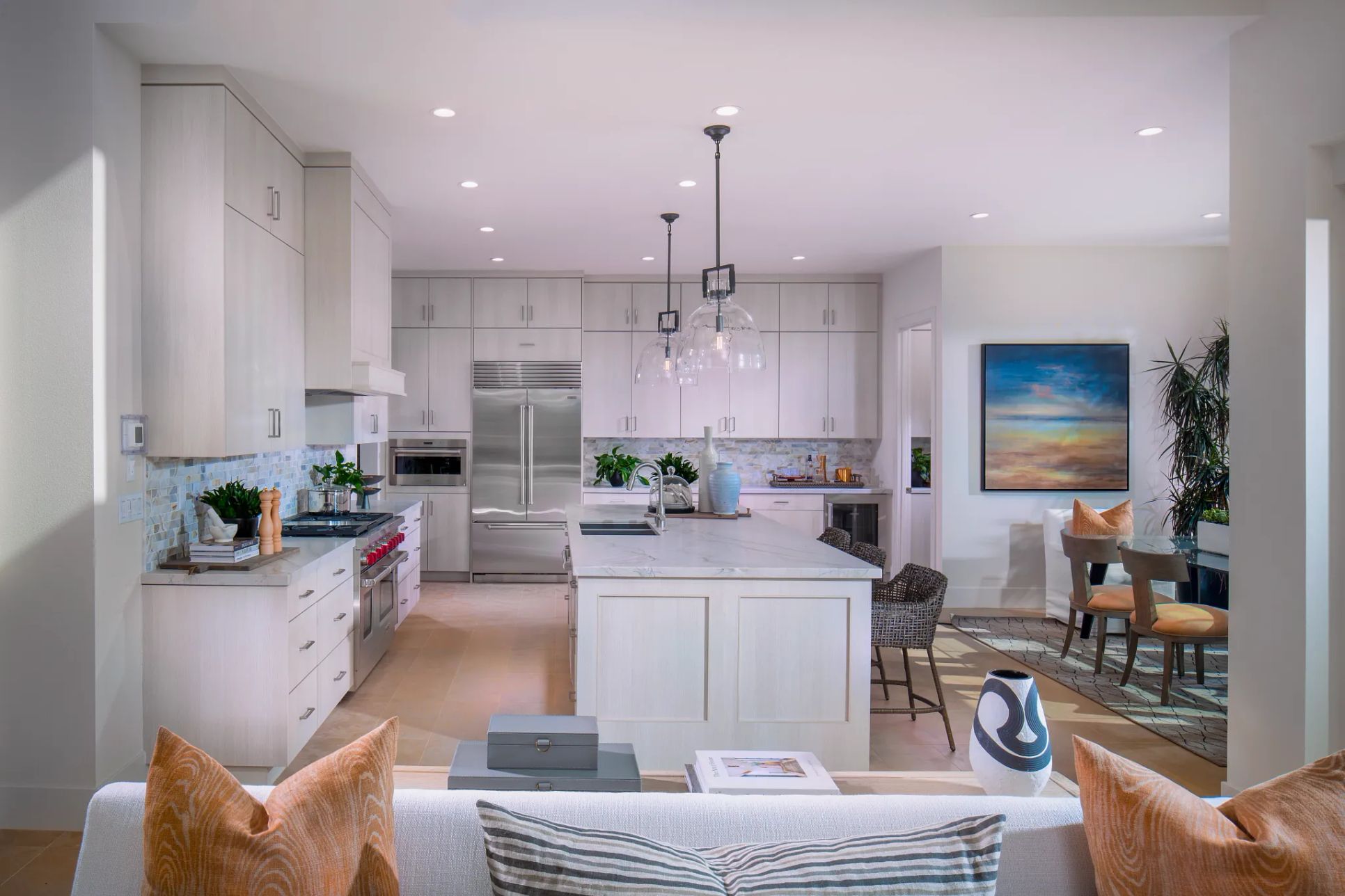 Plan 1 Kitchen:Plan 1 Model Kitchen