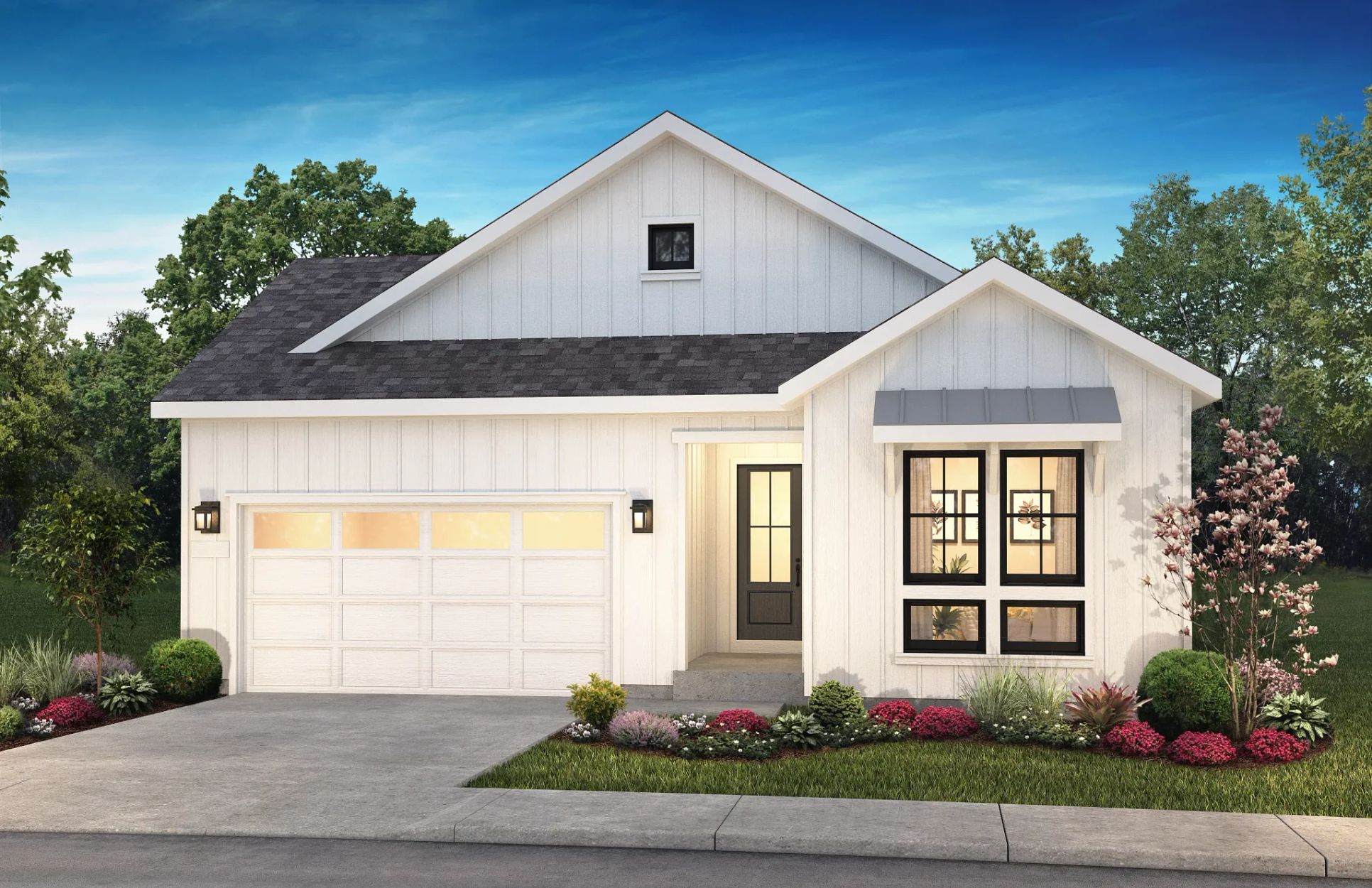 Solstice Horizon Setting Sun Exterior A:Exterior A: Modern Farmhouse