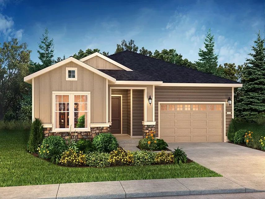 Exterior A:Exterior A, Color Scheme 3