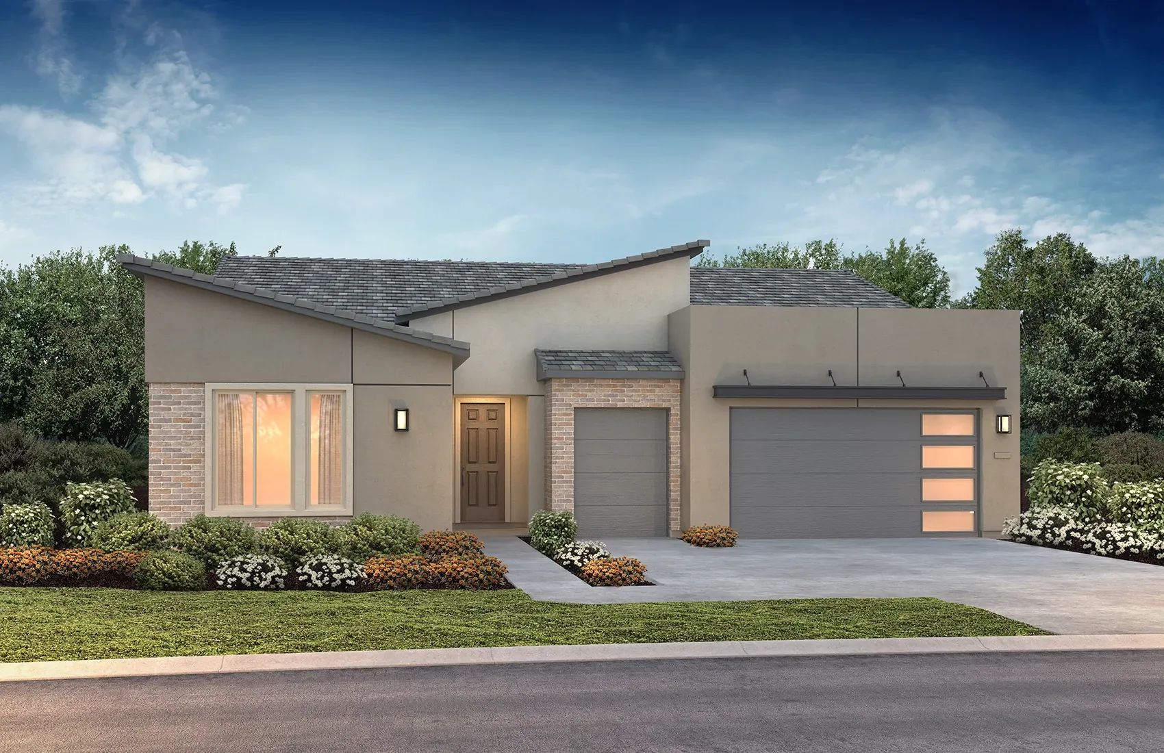 Exterior of Home:Liberty Exterior C, Color Scheme 8