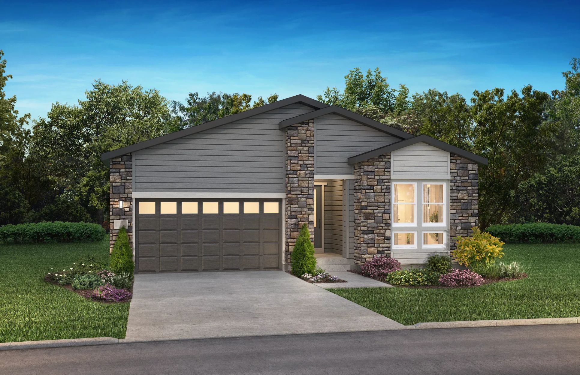 Canyons Reserve Traditions Exterior B:Exterior B: Modern Colorado