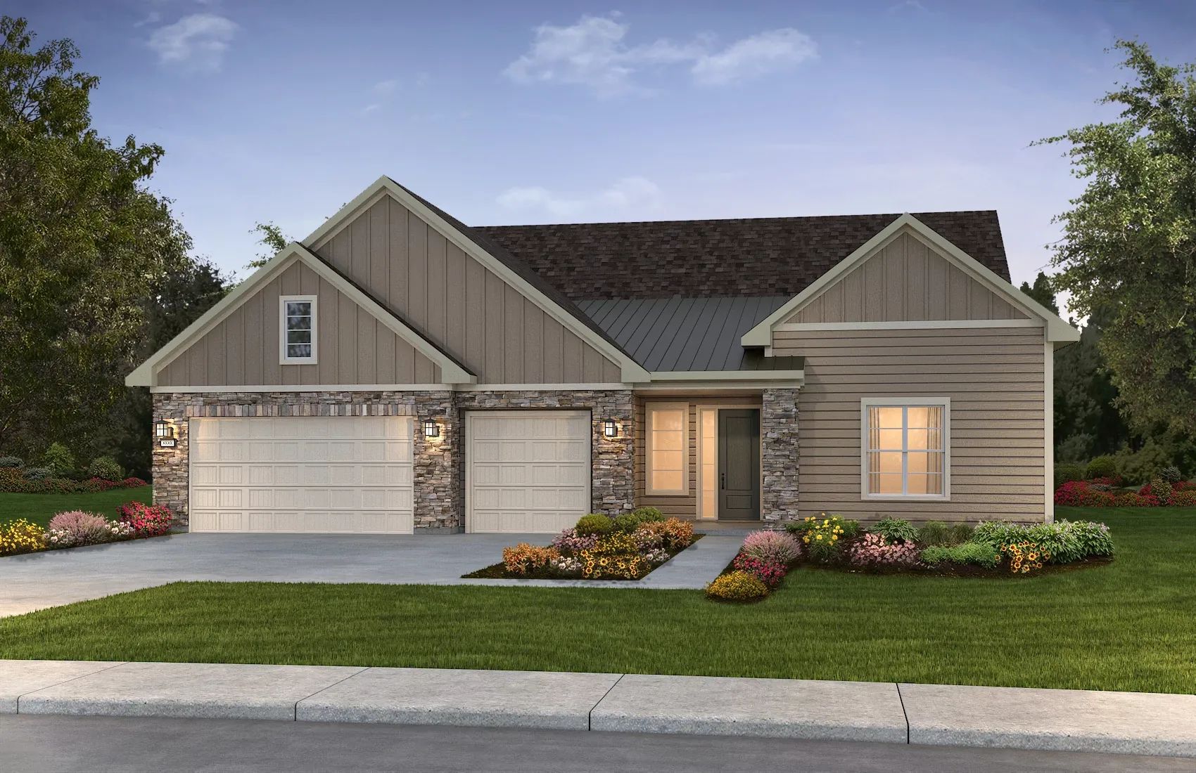 Trilogy at Lake Frederick Baldwin Exterior:Ext C: Progress Vineyard;  Scheme 10
