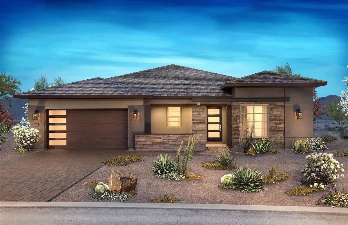 Verde River:Exterior Rendering of Home
