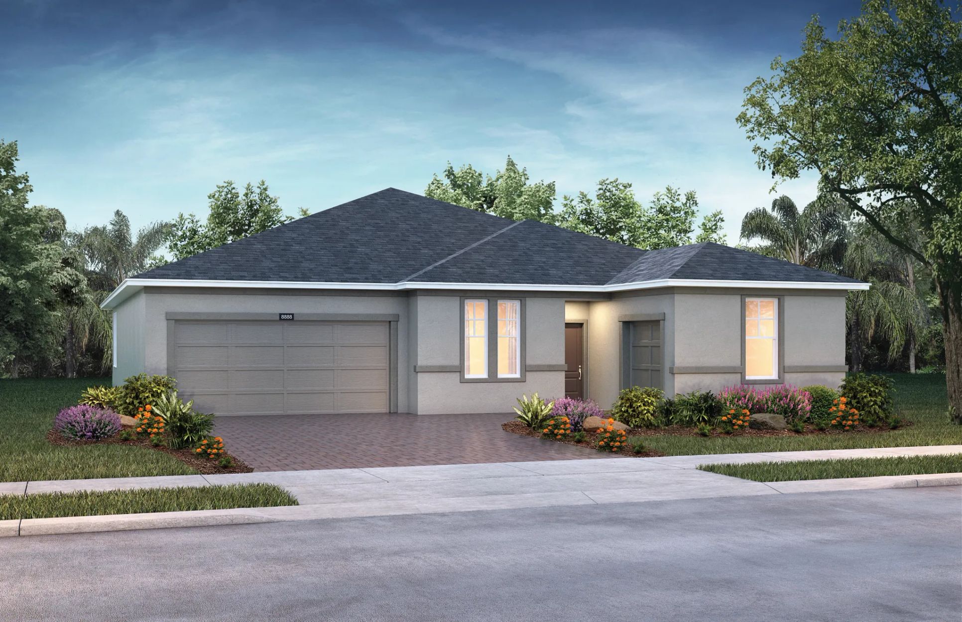 Shea Homes Ocala Preserve Proclaim Exterior A:Ext A: Col. Revival; Color Scheme 6