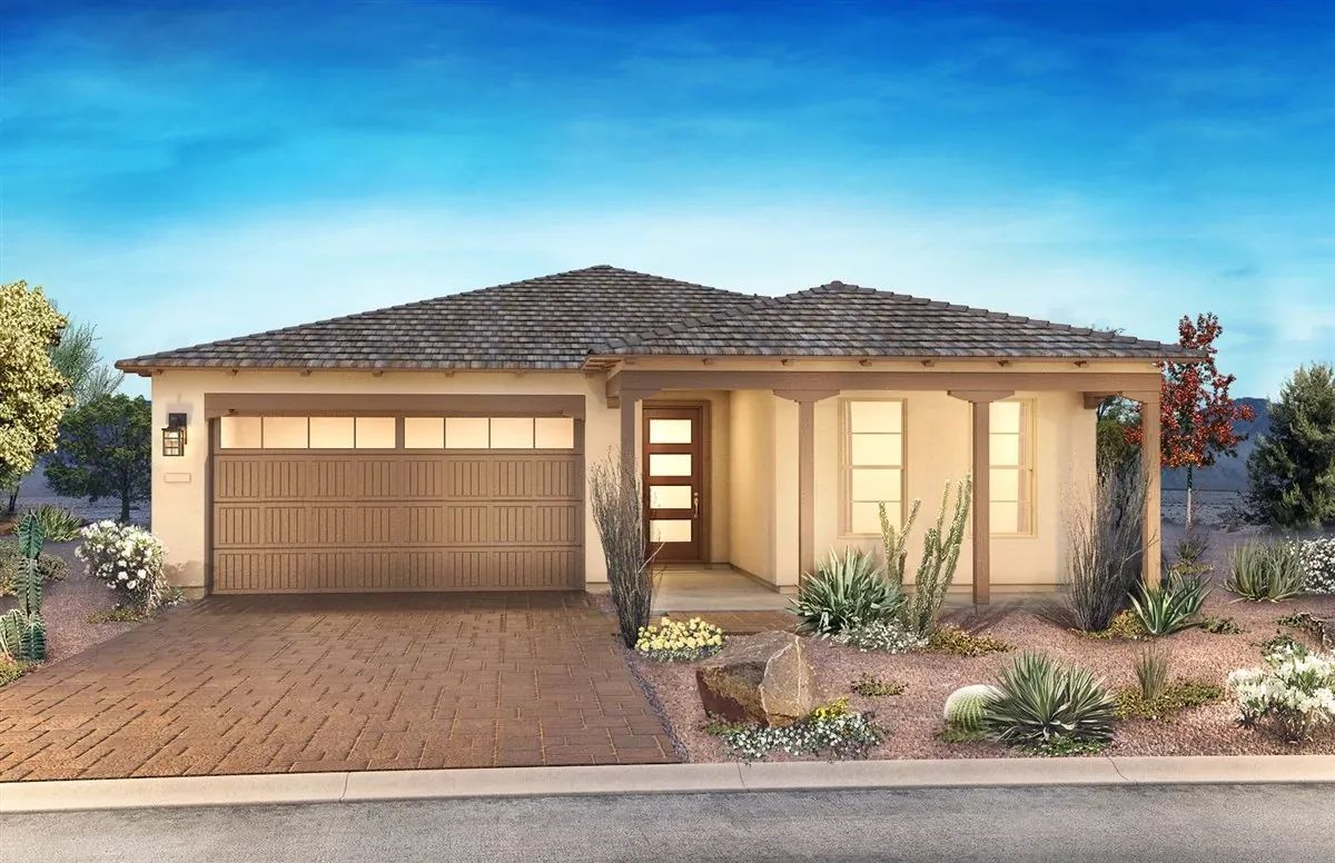 Hacienda Ranch Exterior, Color 5:Hacienda Ranch Exterior, Color 5