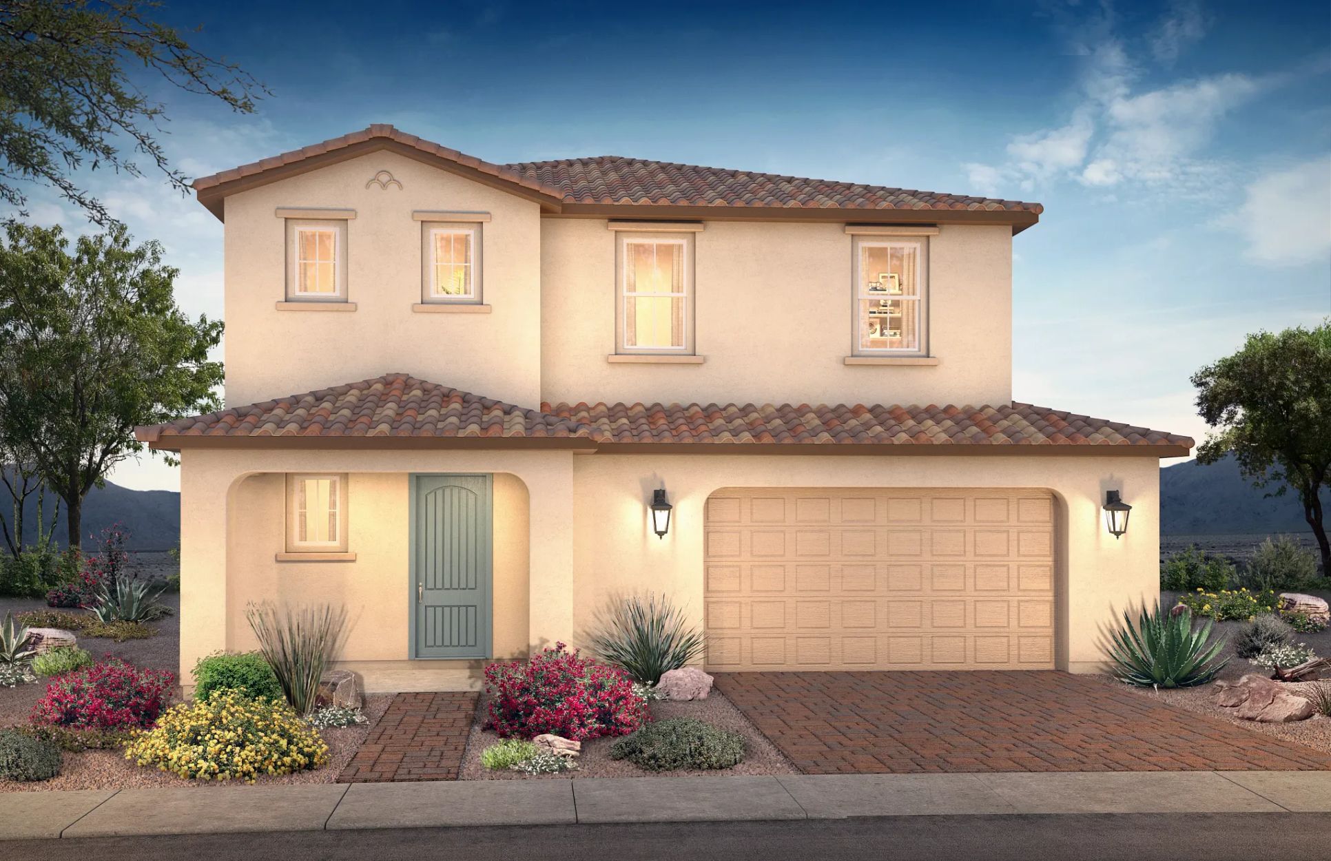 Plan 3523 Exterior A: Spanish:Exterior A: Spanish