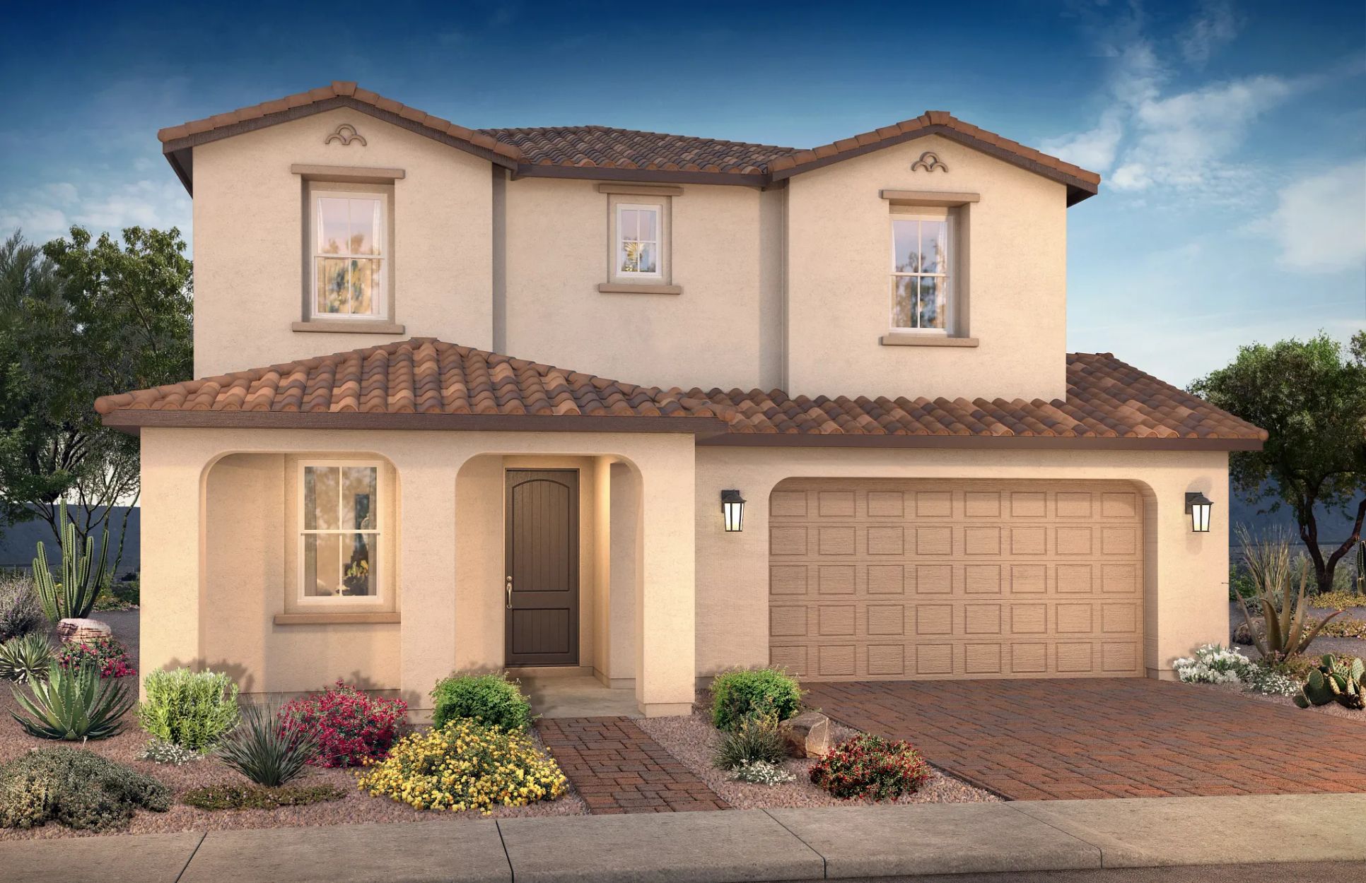 Plan 3524 Exterior A: Spanish:Exterior A: Spanish