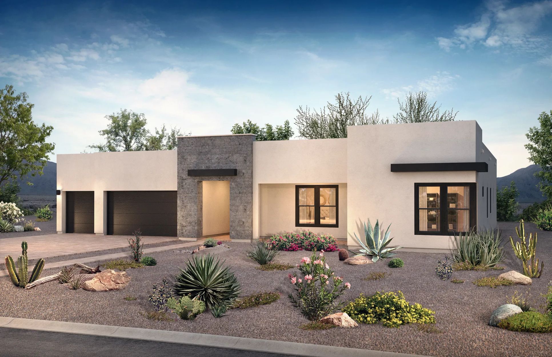 Exterior A: Desert Adobe:Exterior A: Desert Adobe