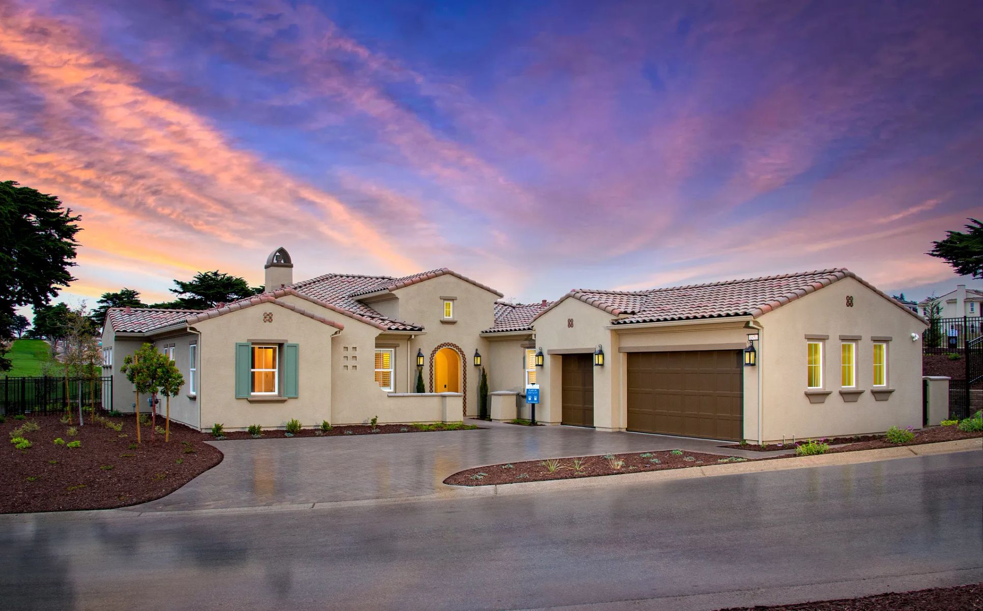 The Enclave Plan 3 Elevation A:The Enclave Plan 3 Elevation A