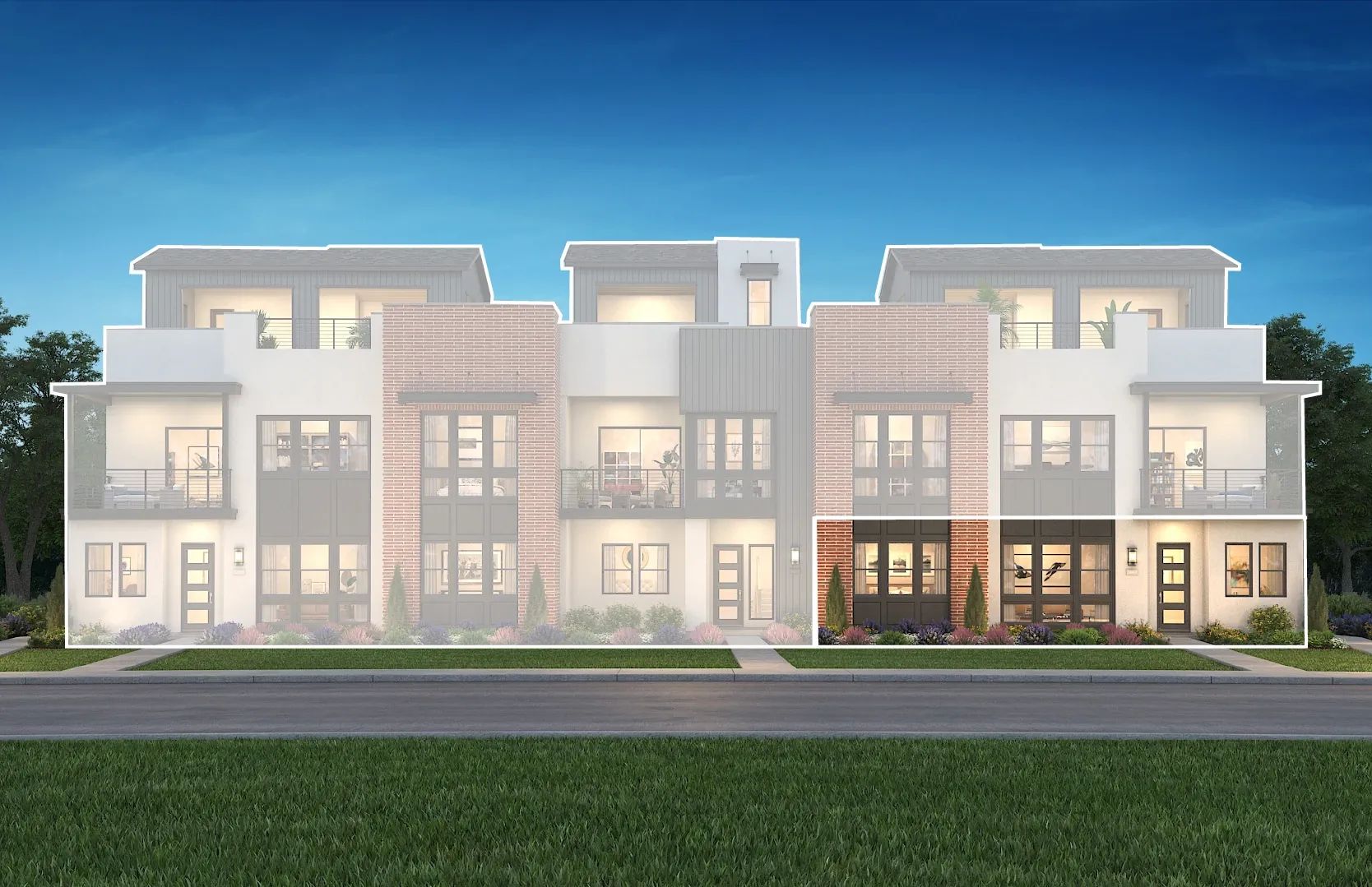 Rooftops Homesite 1004 Rendering (bottom-right)