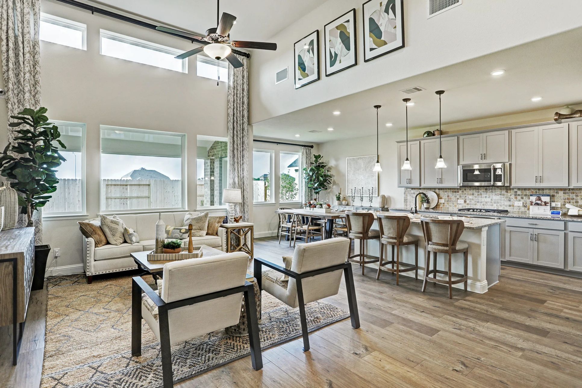 Del Bello Lakes Plan 4069 Great Room