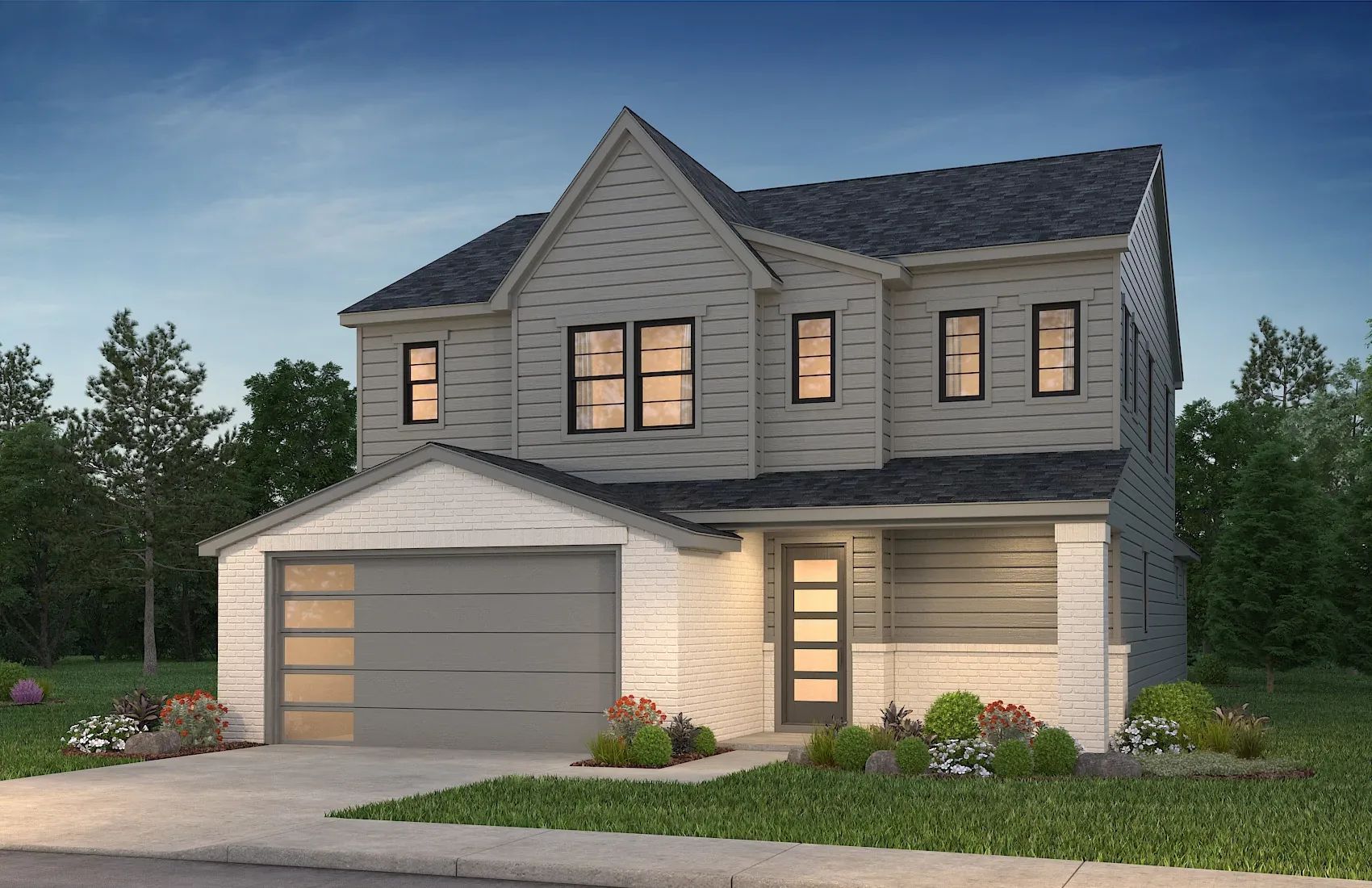 Everett, Elevation C1