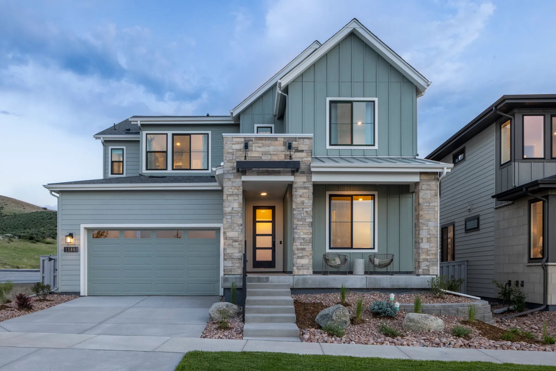 Lyric Legends Marlow Model Exterior:Marlow Model Home Exterior