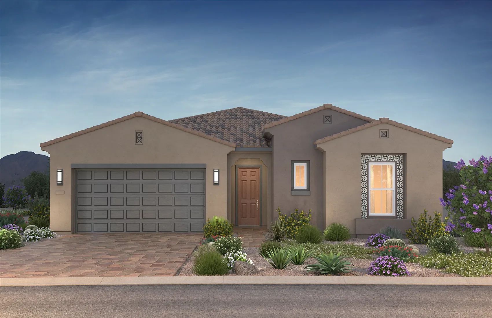 Ridgecrest Traverse Exterior Elevation:Exterior A; Color Scheme 1