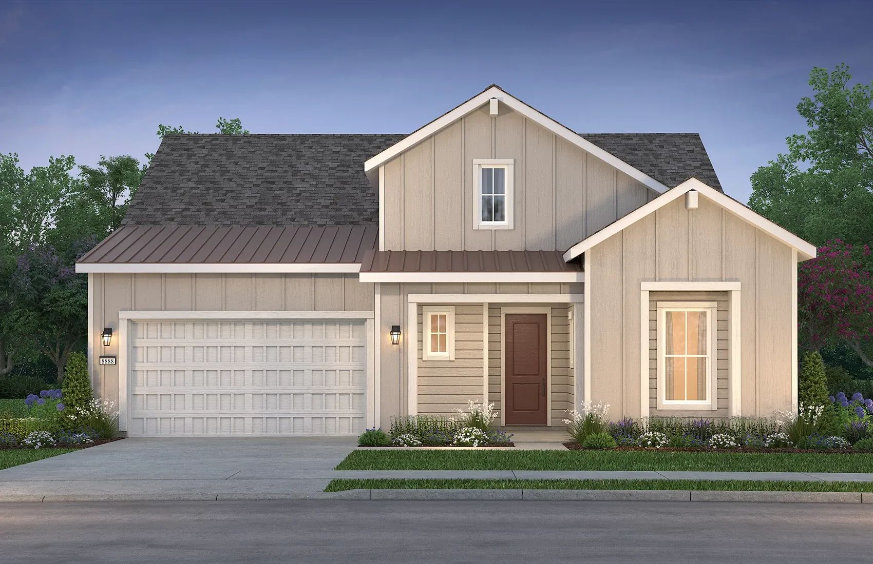 ThreeOaks Vantage Exterior:Exterior C: Color Scheme 9