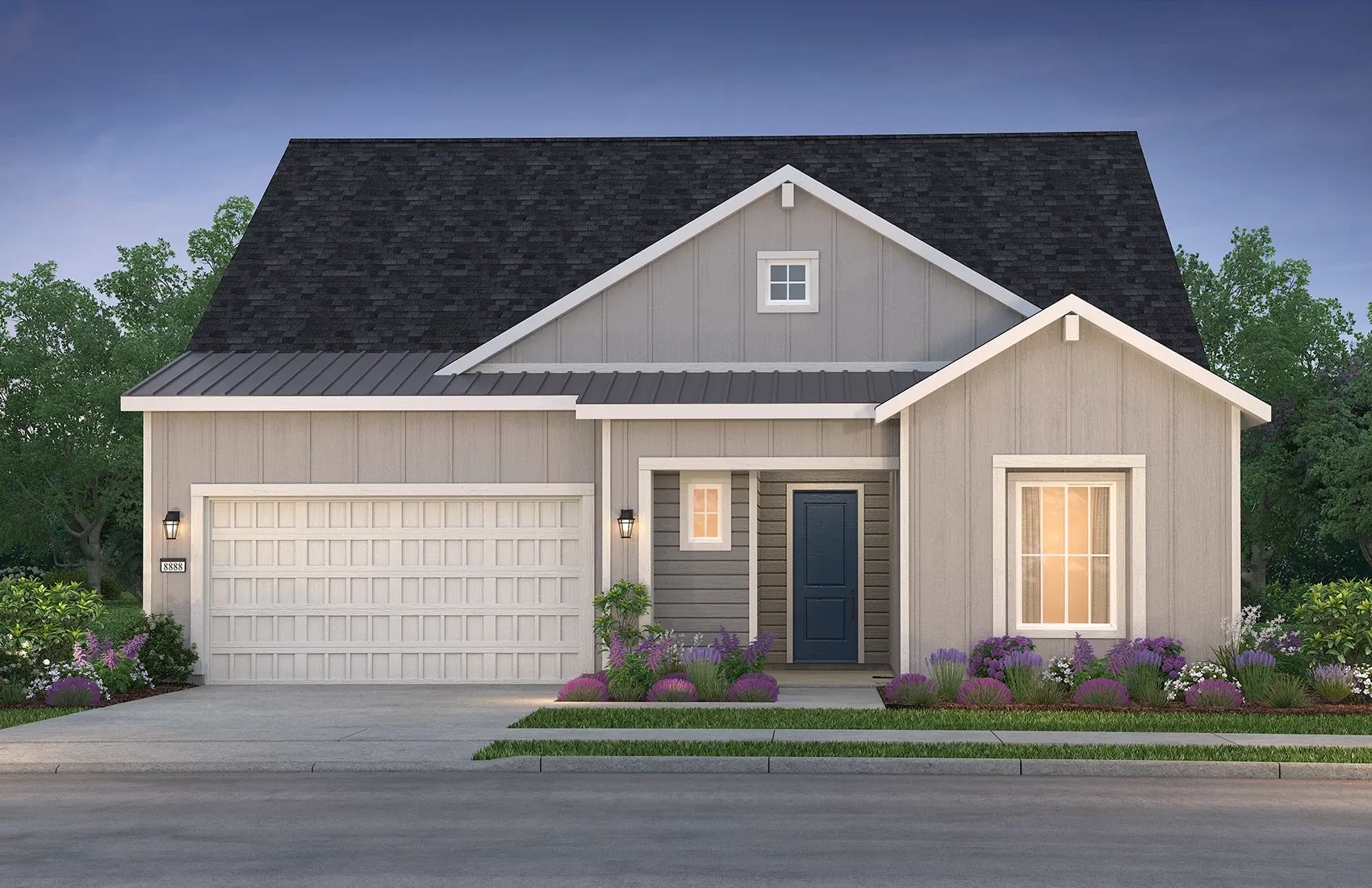 ThreeOaks Wonder with loft Exterior:Exterior C: Color Scheme 10