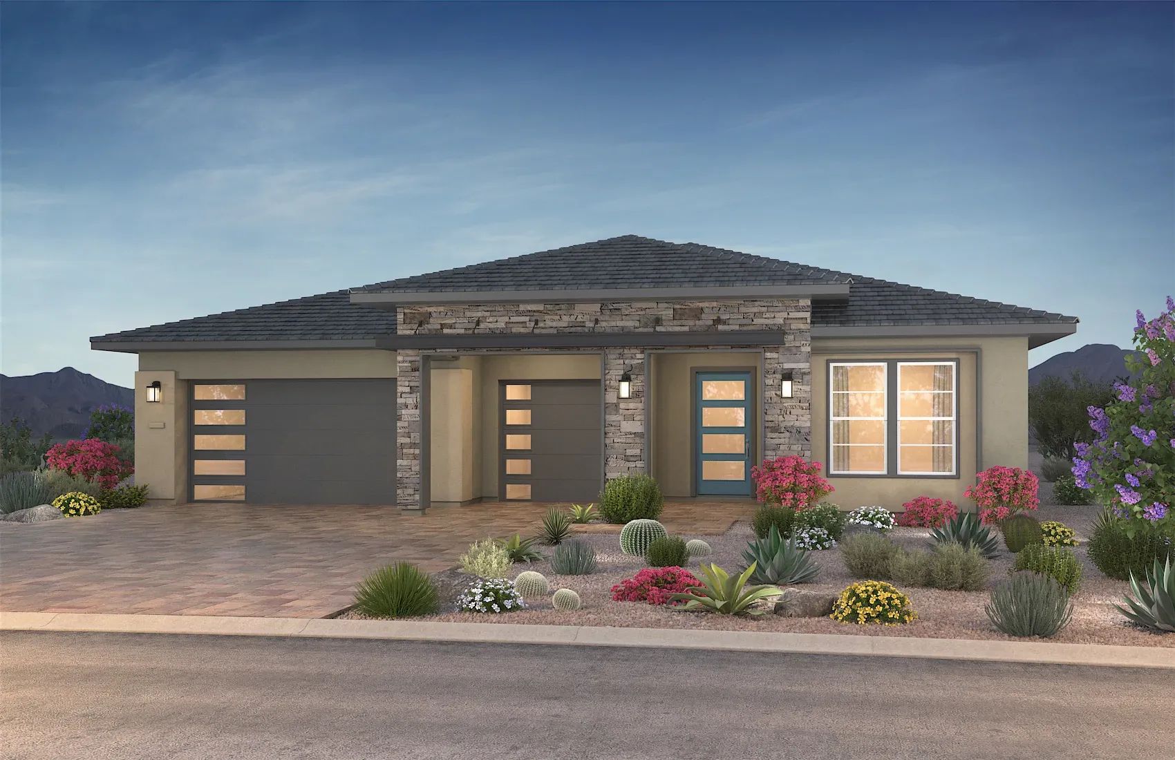 Savona Elevation C:Ridgecrest Savona Elevation C