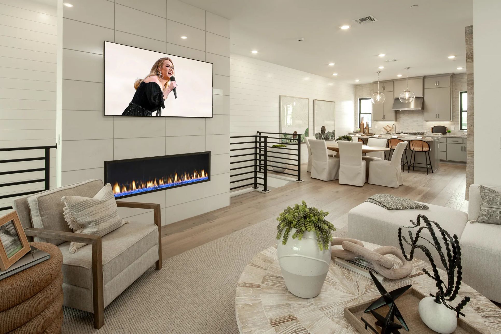 Rooftops Plan 3 Great Room:Rooftops Plan 3 Great Room