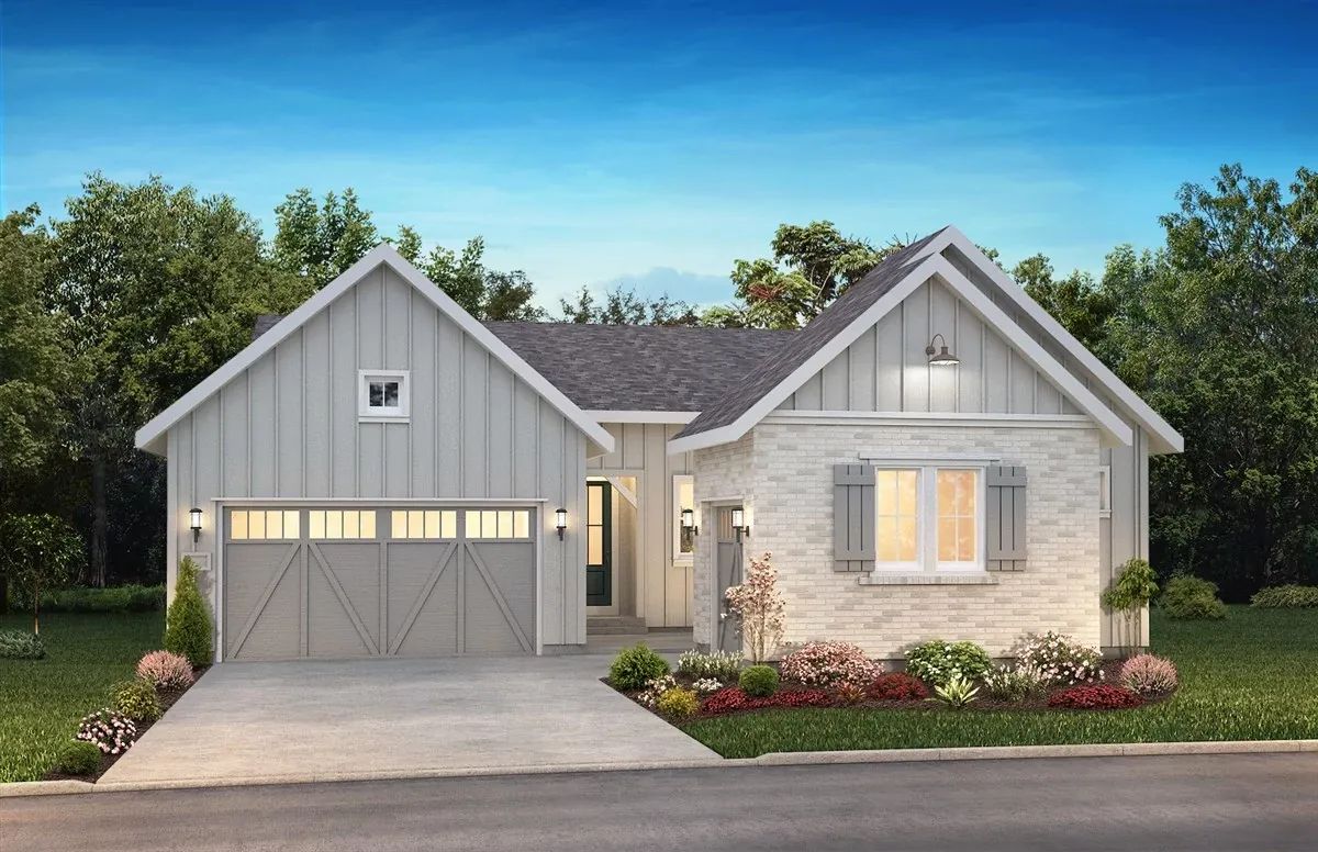 Canyons Retreat Homestead Exterior A:Exterior A - Color Scheme #1