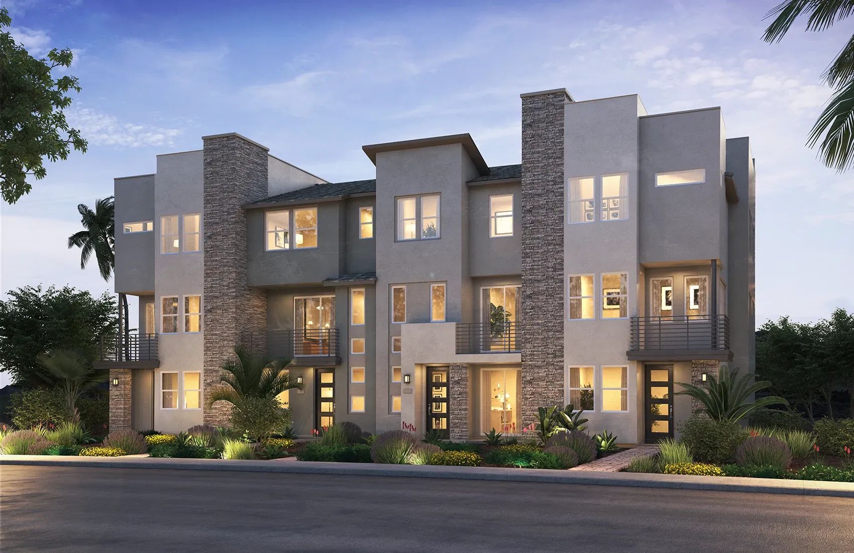 Amplitude 4-Plex Building Exterior:4-Plex Building Exterior