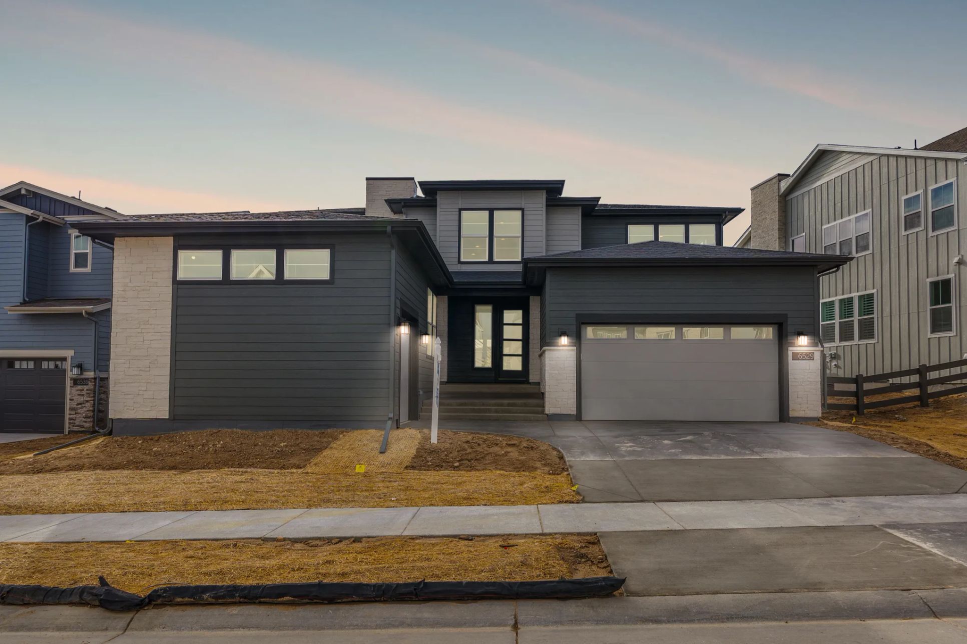 Canyons Luxe Stonehaven QMI Lot 3715 Exterior:Homesite 3715 Exterior