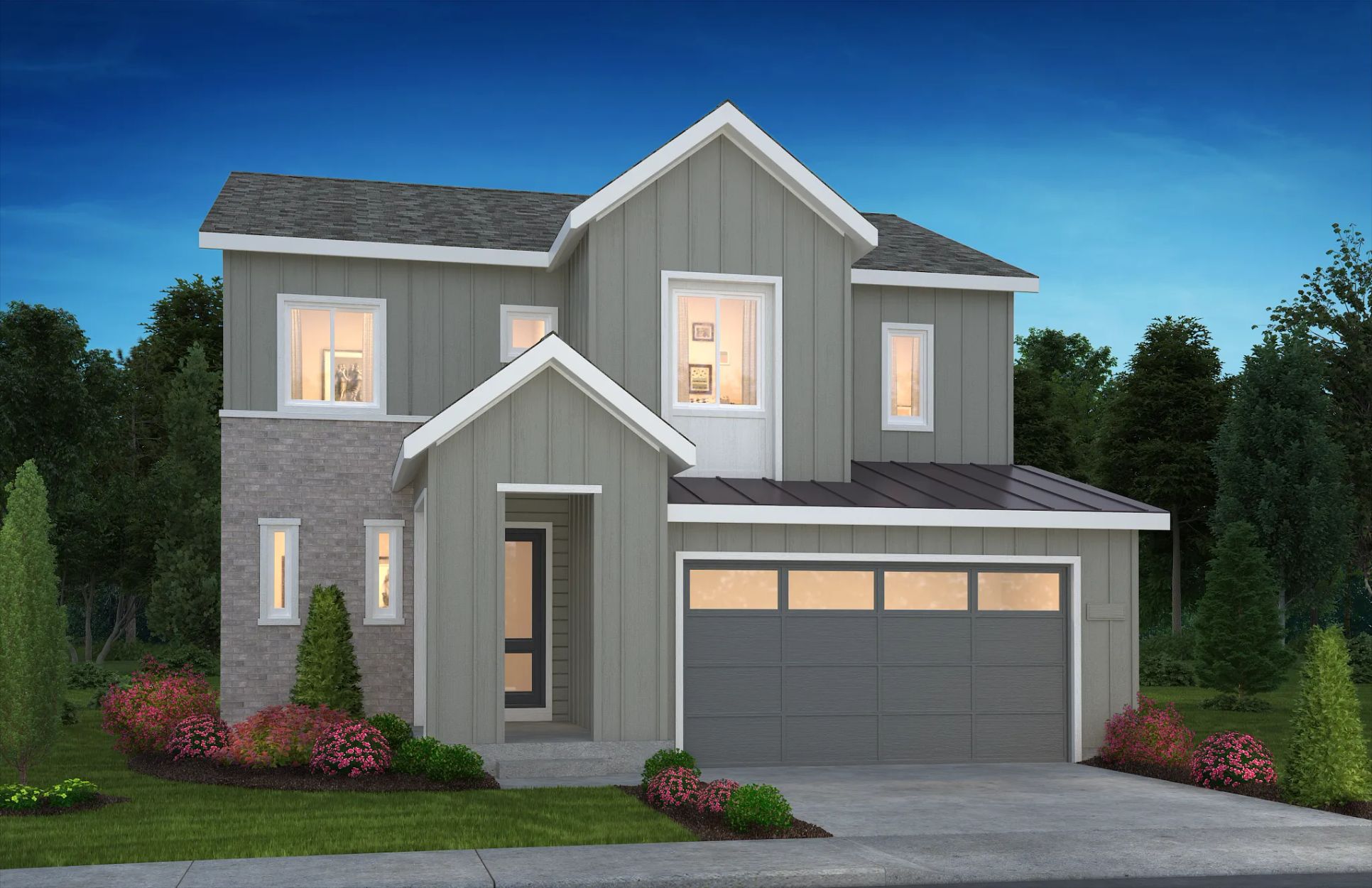 Canyons Portrait Overton Exterior A:Overton Plan - Exterior A