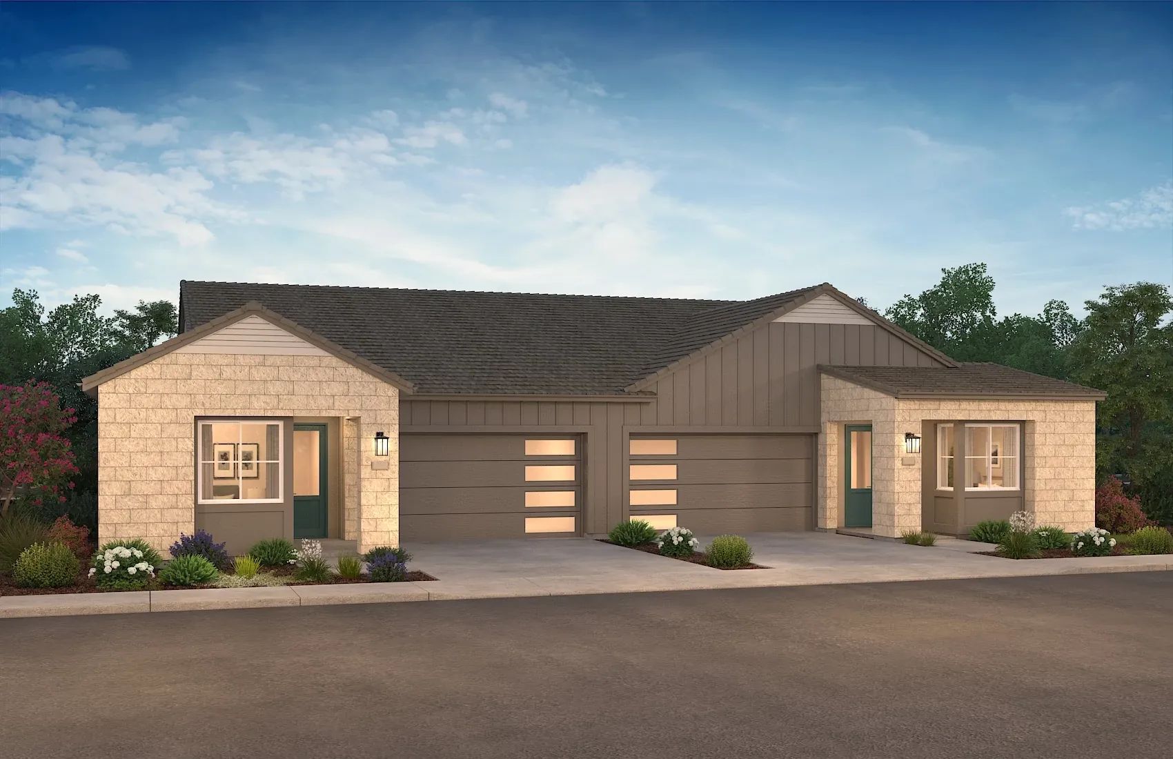 The Meadows Plan 2 Left & Plan 3 Right:The Meadows Plan 2 Left & Plan 3 Right