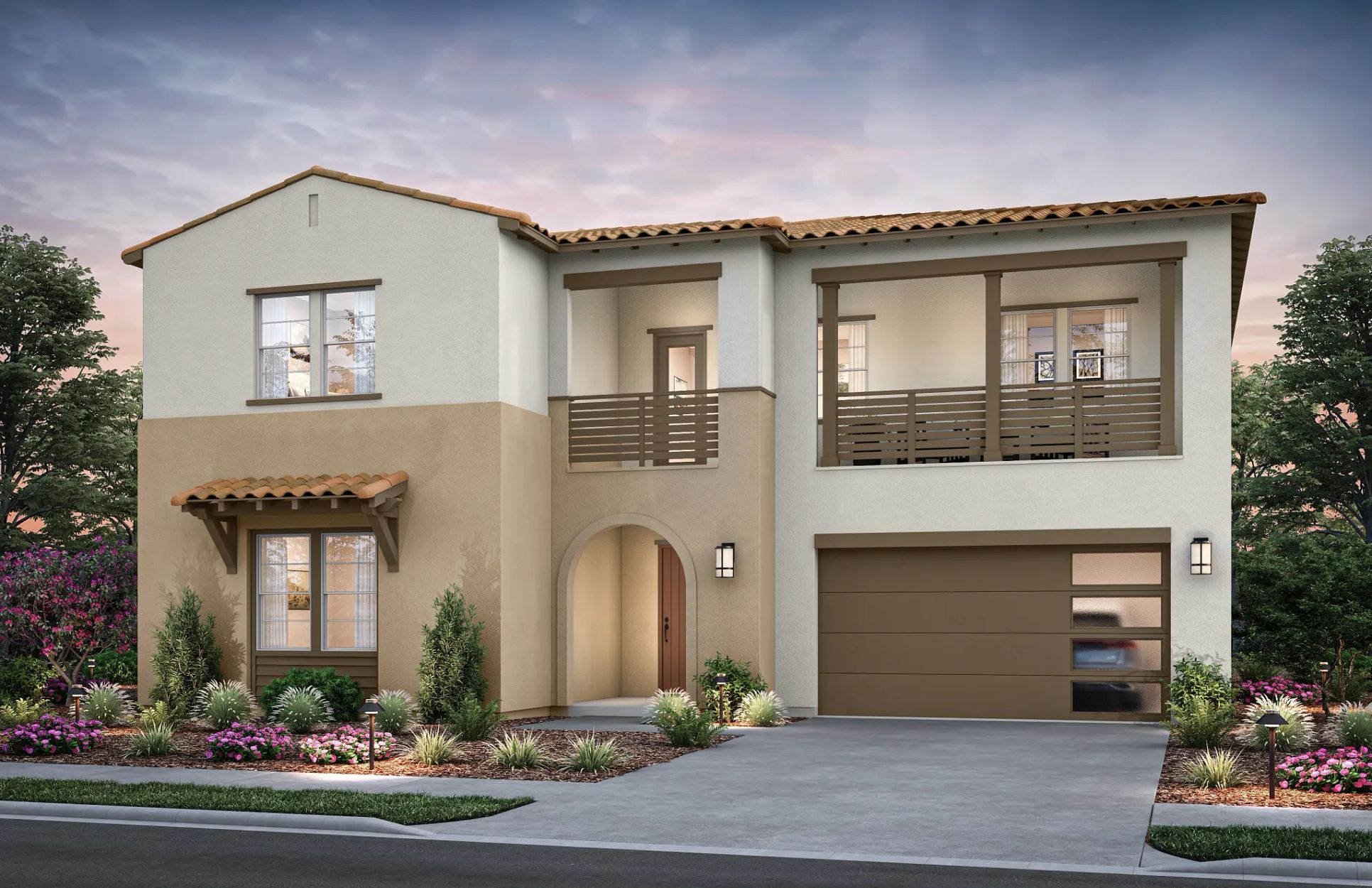 artist rendering of single family home progressive:Exterior A