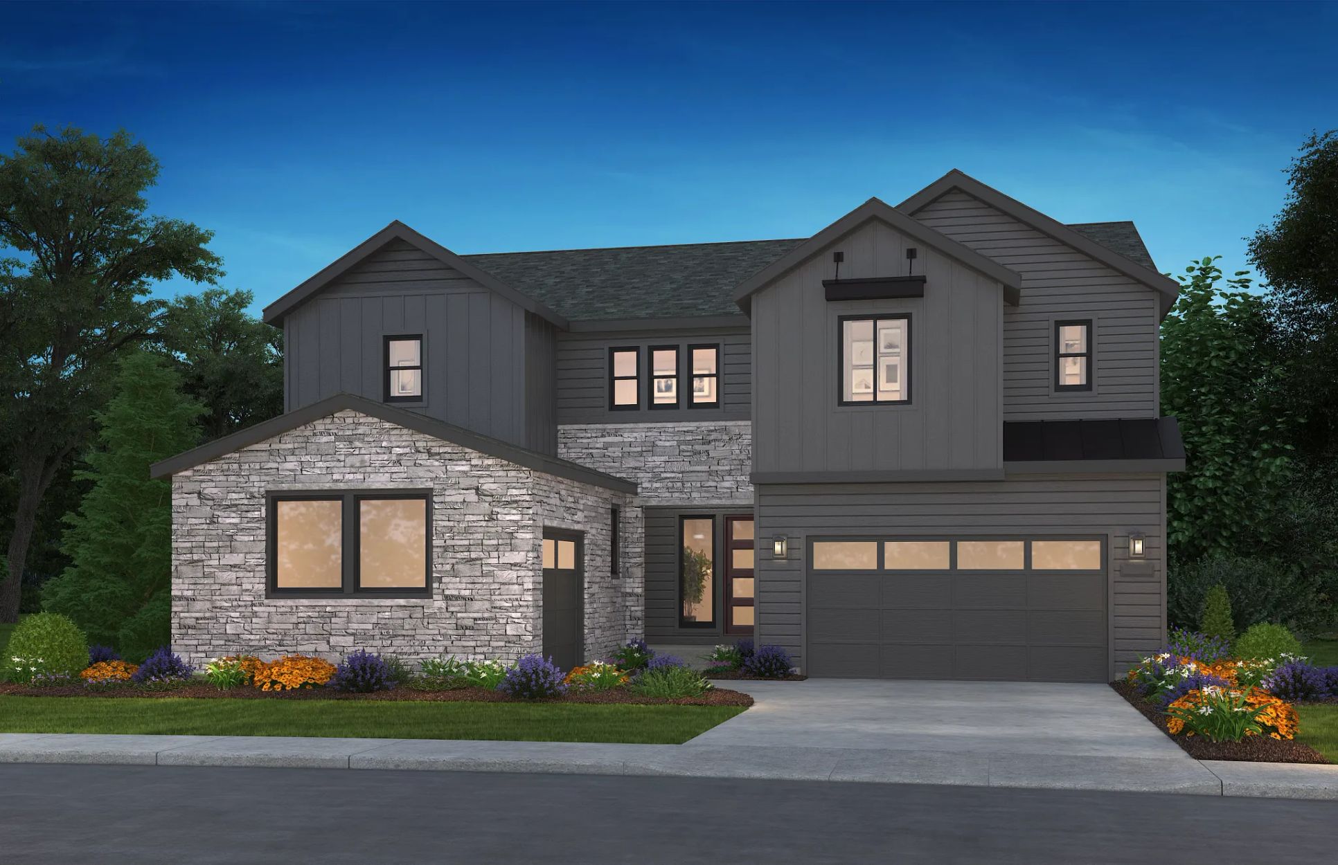 Lyric Autograph Plan 5065 Amelia Exterior A:Amelia Plan - Exterior A